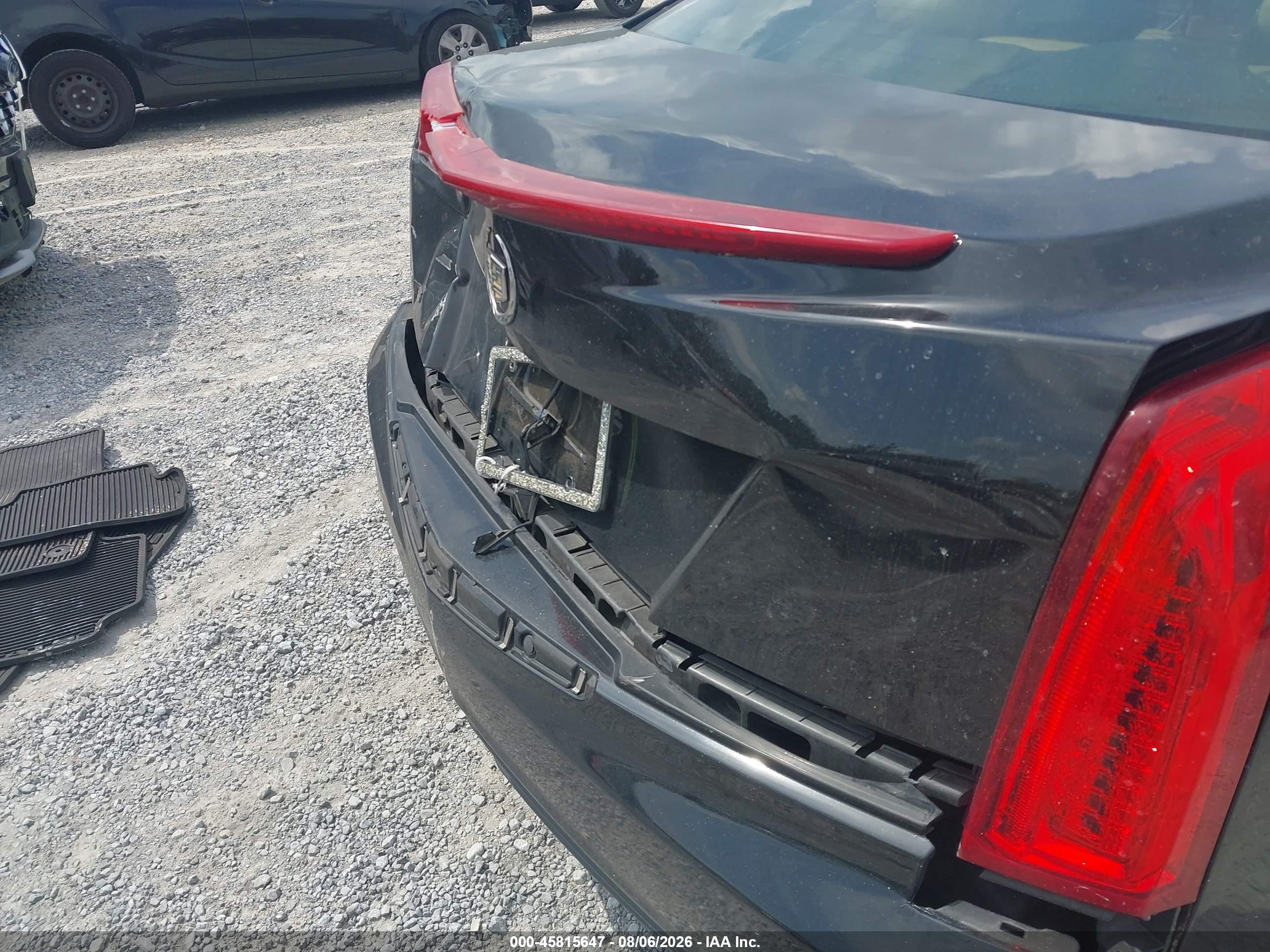 2014 Cadillac Ats Standard Black vin: 1G6AA5RA1E0103965