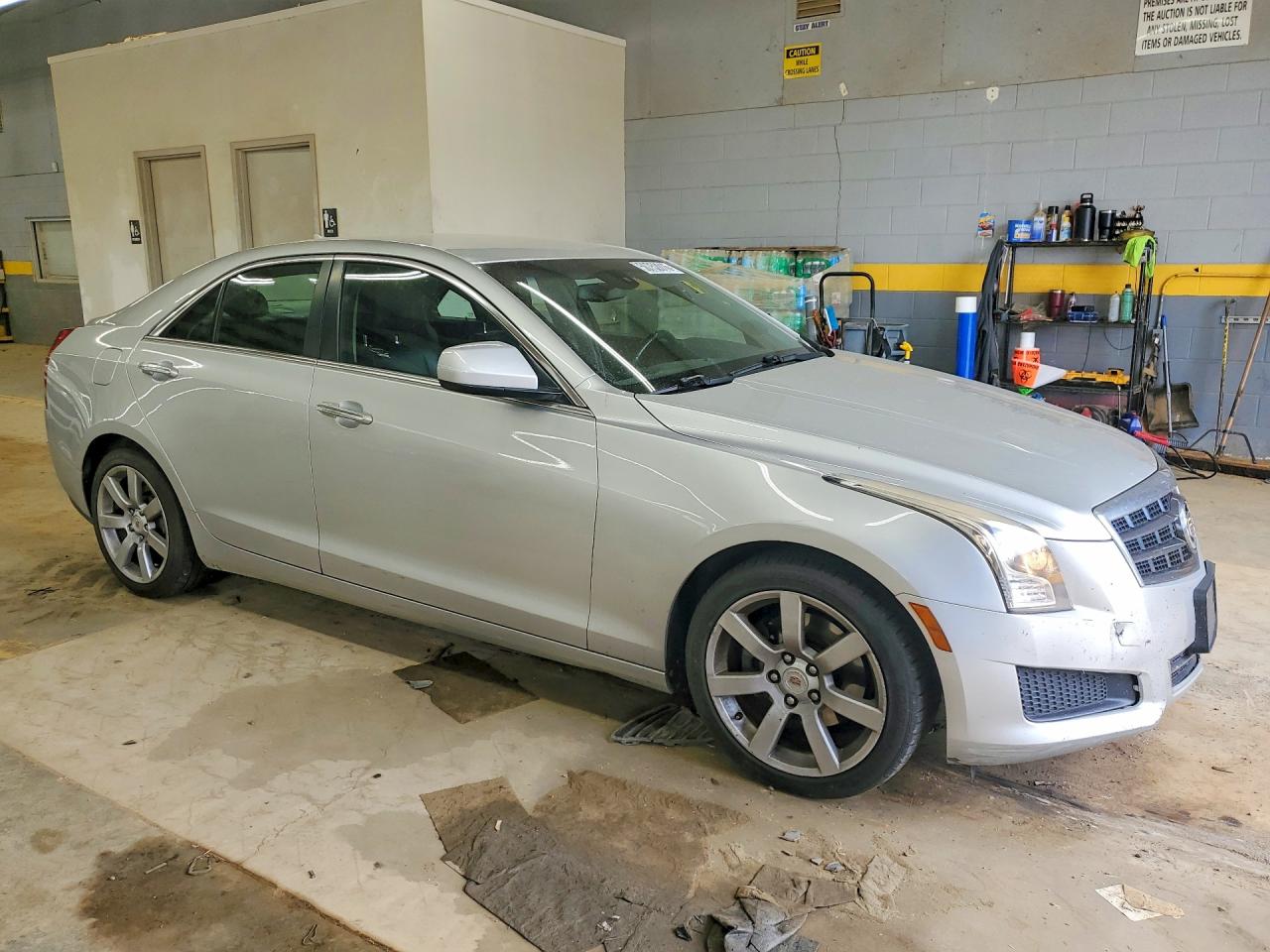 2013 Cadillac Ats Silver vin: 1G6AA5RA2D0119865