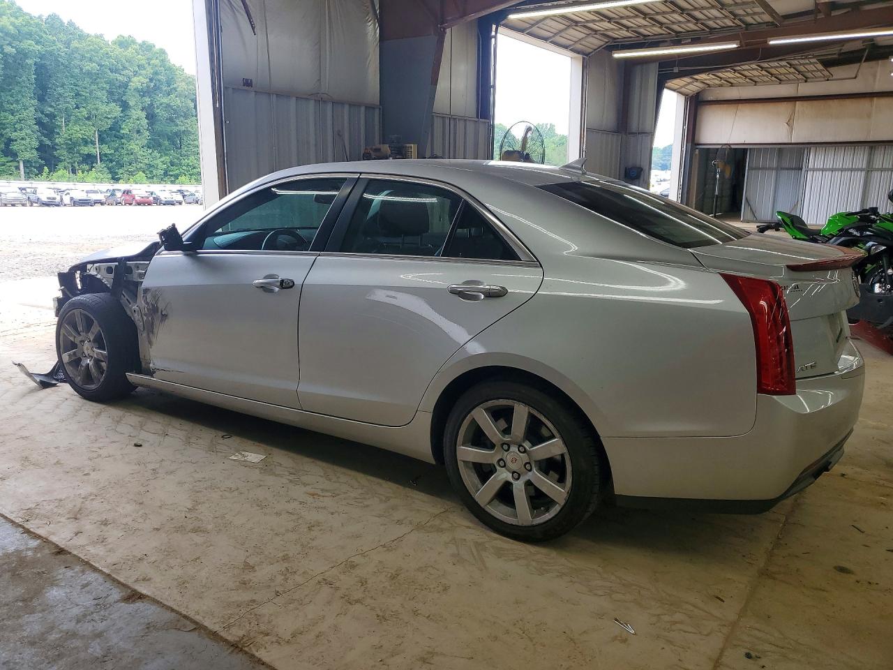 2013 Cadillac Ats Silver vin: 1G6AA5RA2D0119865