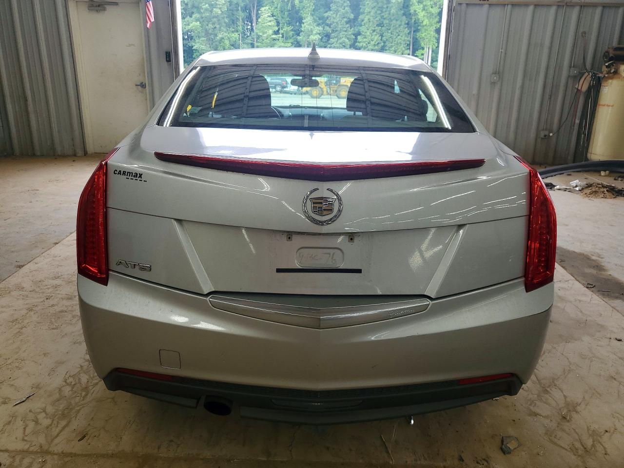 2013 Cadillac Ats Silver vin: 1G6AA5RA2D0119865