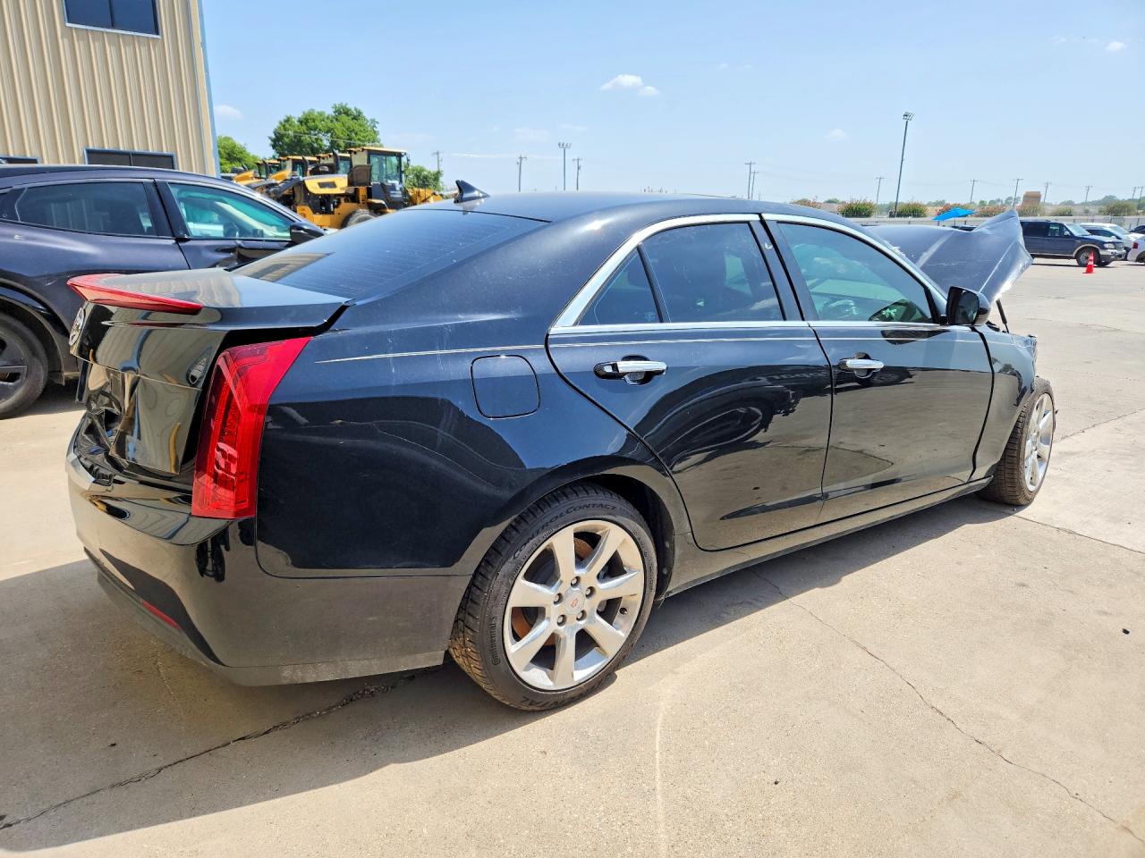 2013 Cadillac Ats Black vin: 1G6AA5RA2D0147035