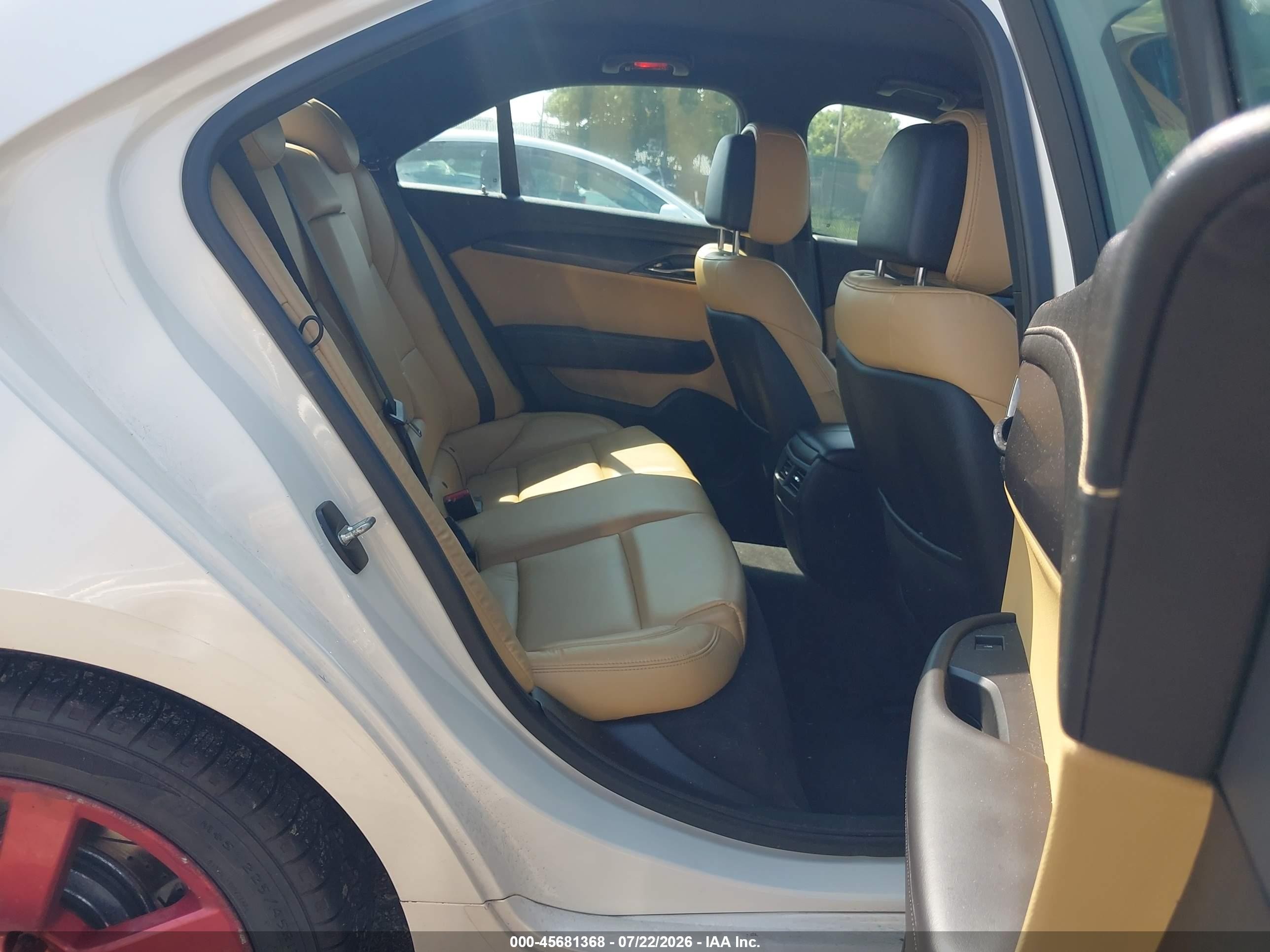 2013 Cadillac Ats Standard White vin: 1G6AA5RA2D0153966