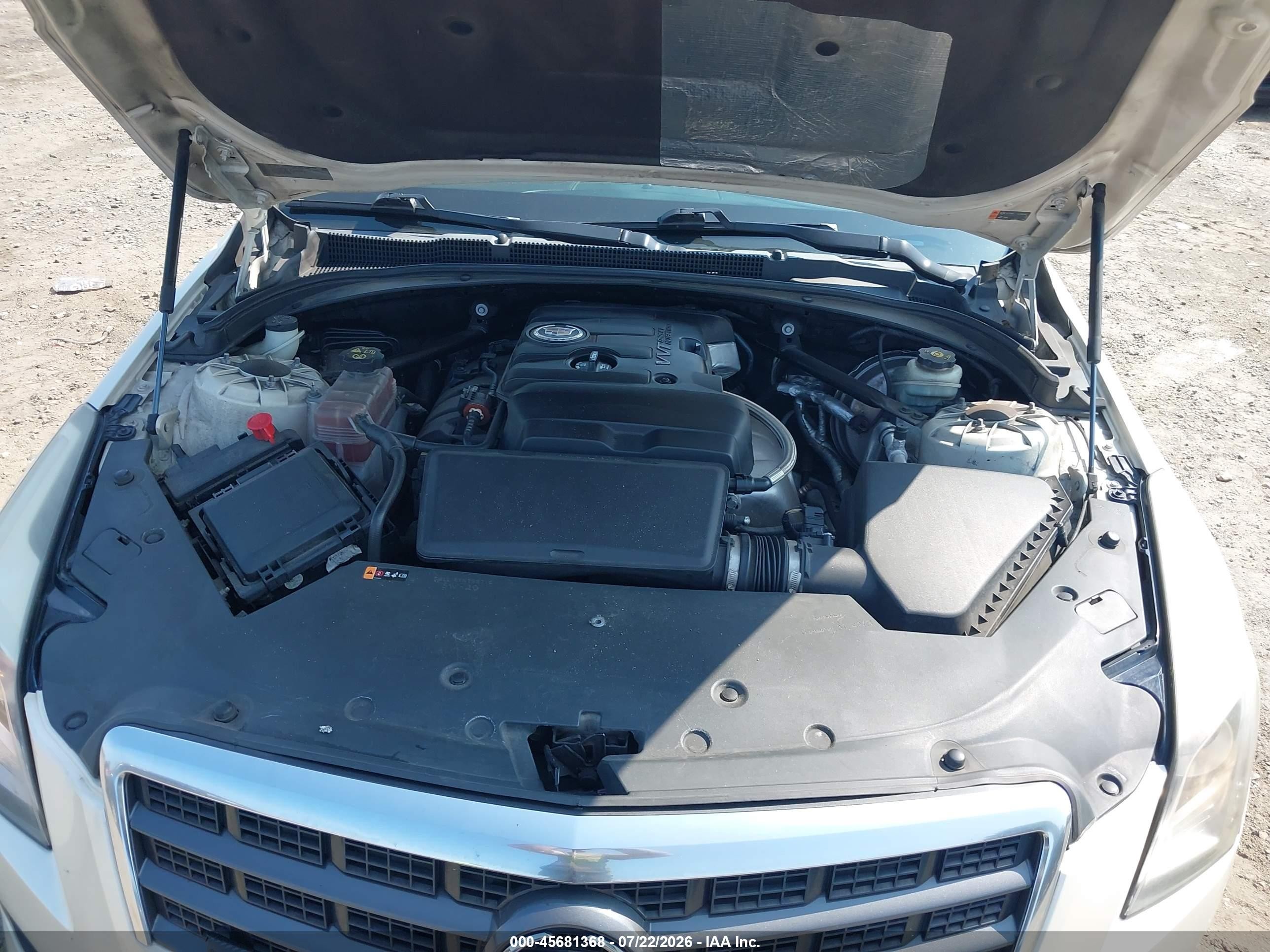 2013 Cadillac Ats Standard White vin: 1G6AA5RA2D0153966