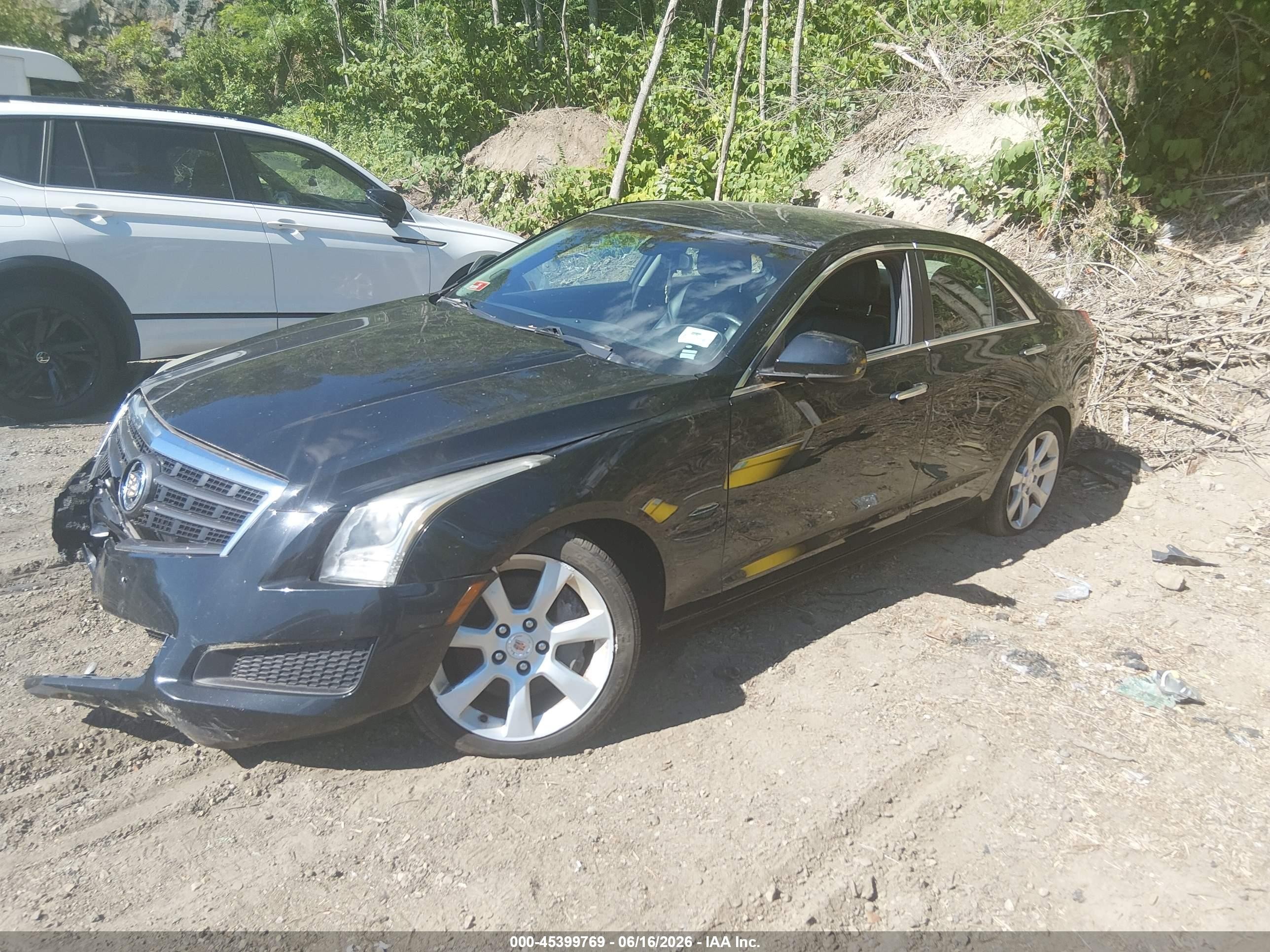 2013 Cadillac Ats Standard Black vin: 1G6AA5RA2D0168208