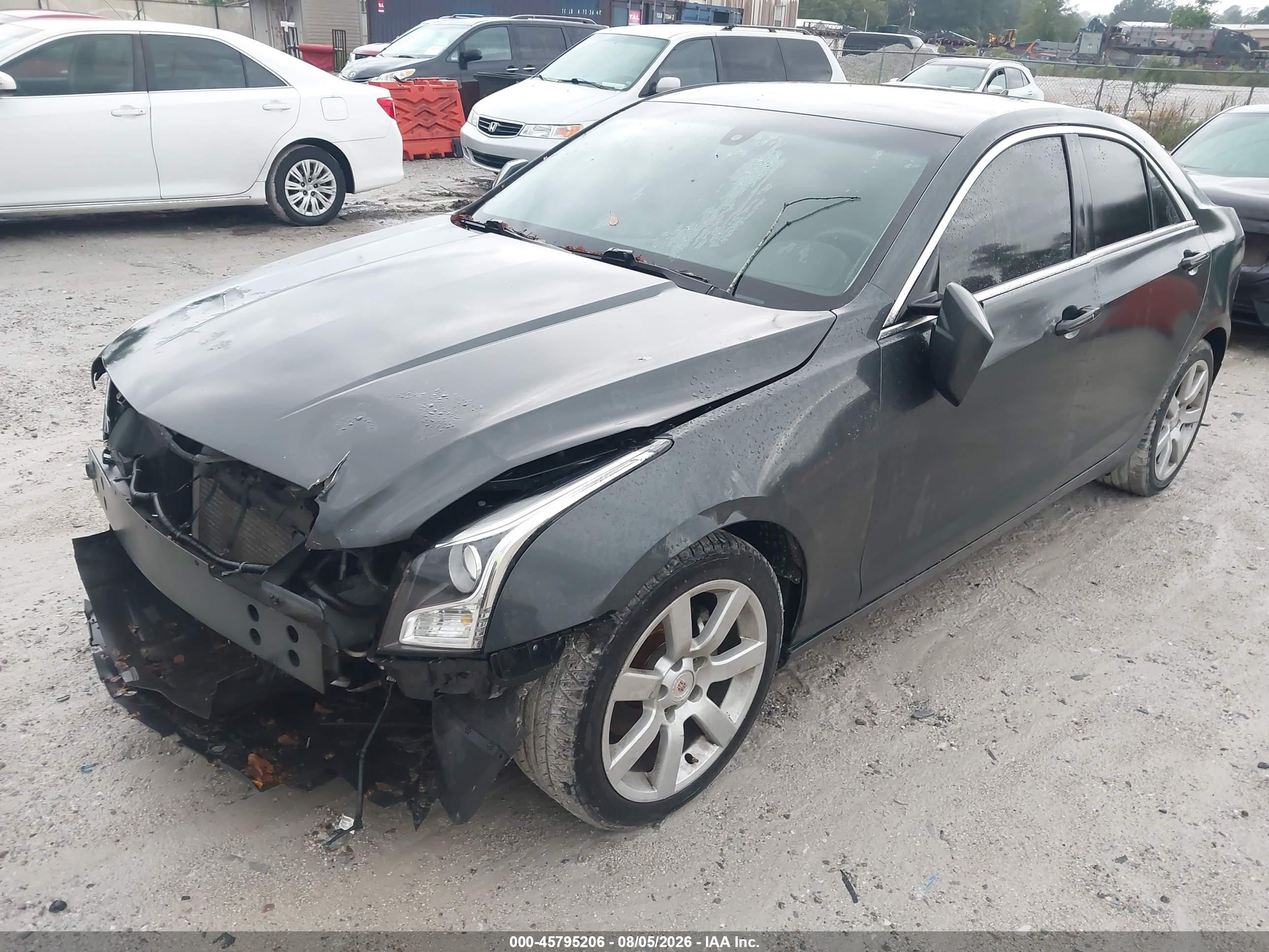 2014 Cadillac Ats Standard Gray vin: 1G6AA5RA2E0114327