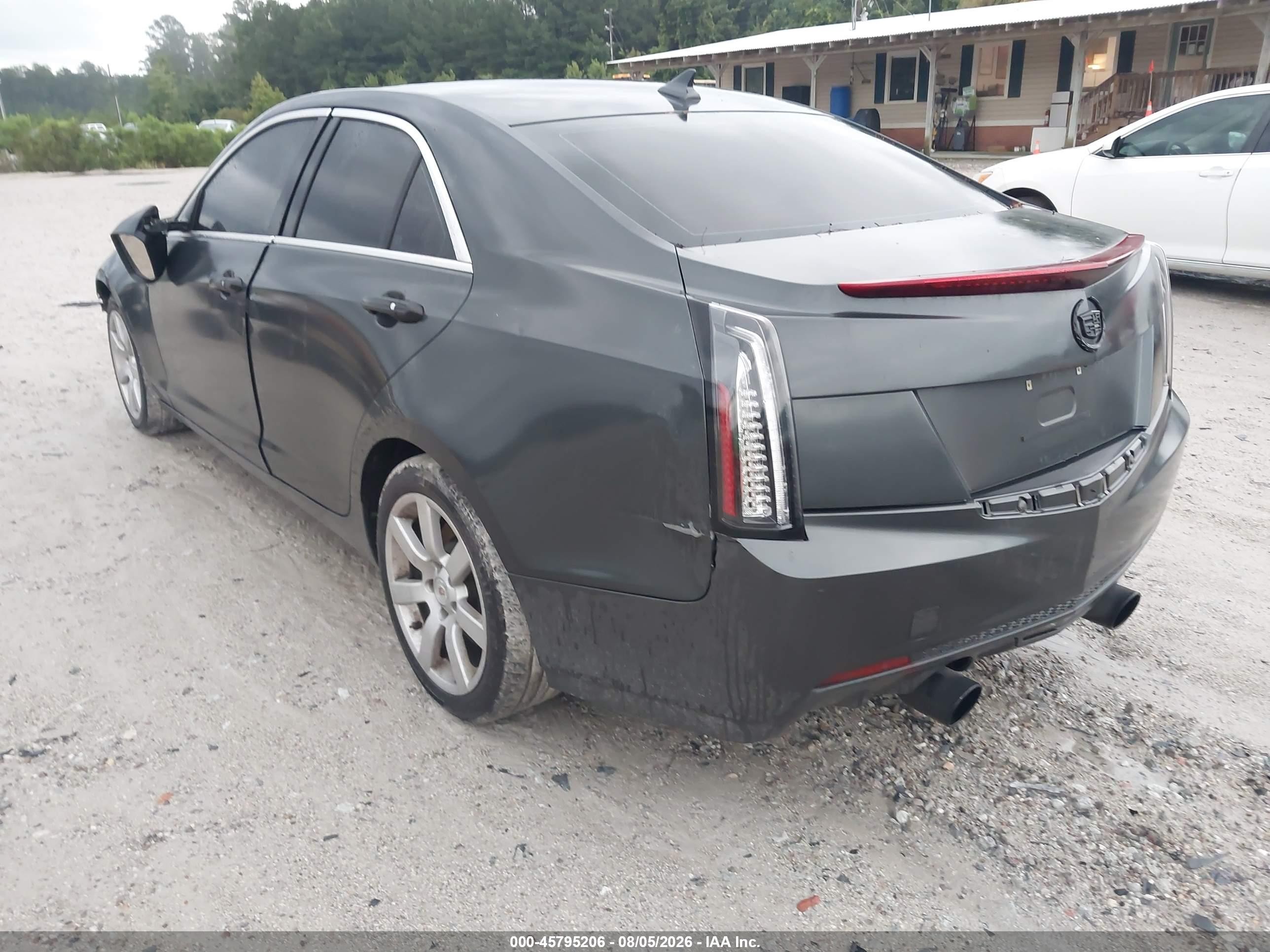 2014 Cadillac Ats Standard Gray vin: 1G6AA5RA2E0114327