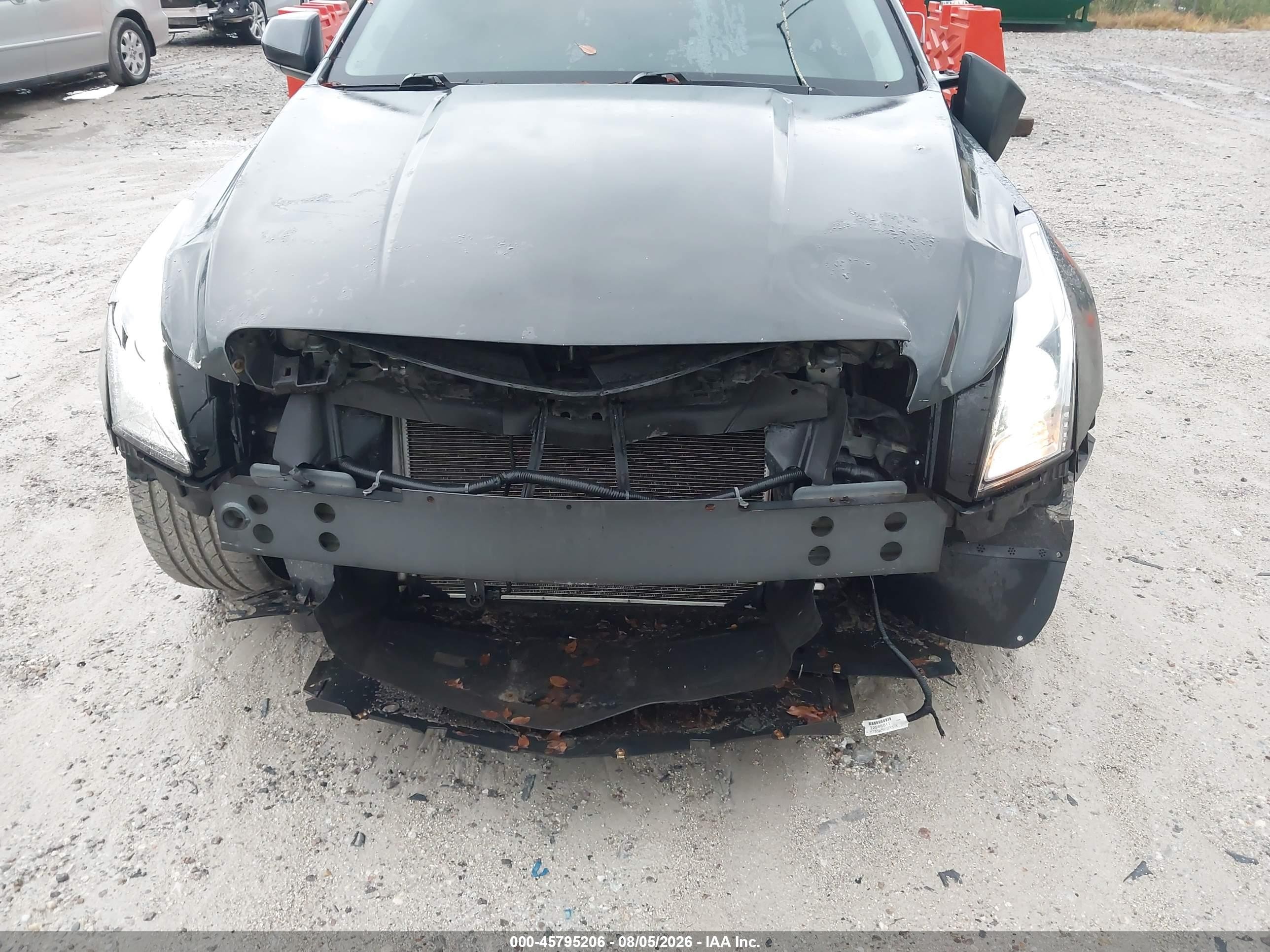2014 Cadillac Ats Standard Gray vin: 1G6AA5RA2E0114327