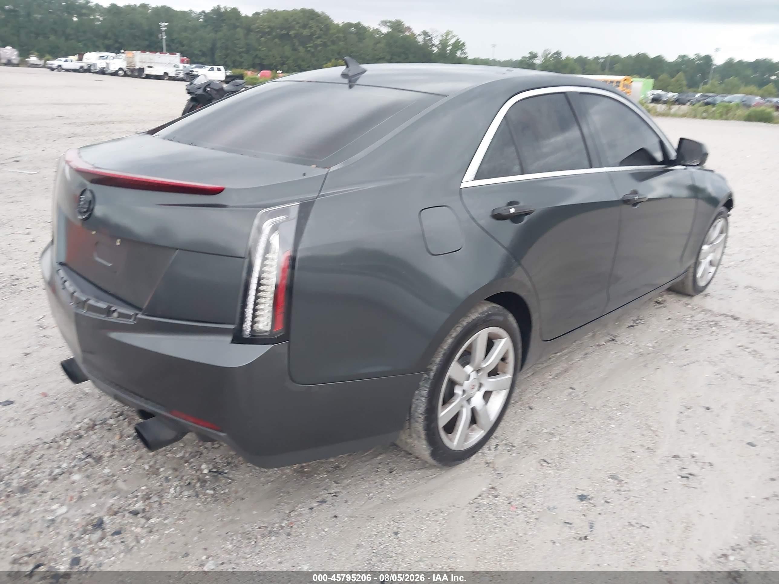 2014 Cadillac Ats Standard Gray vin: 1G6AA5RA2E0114327