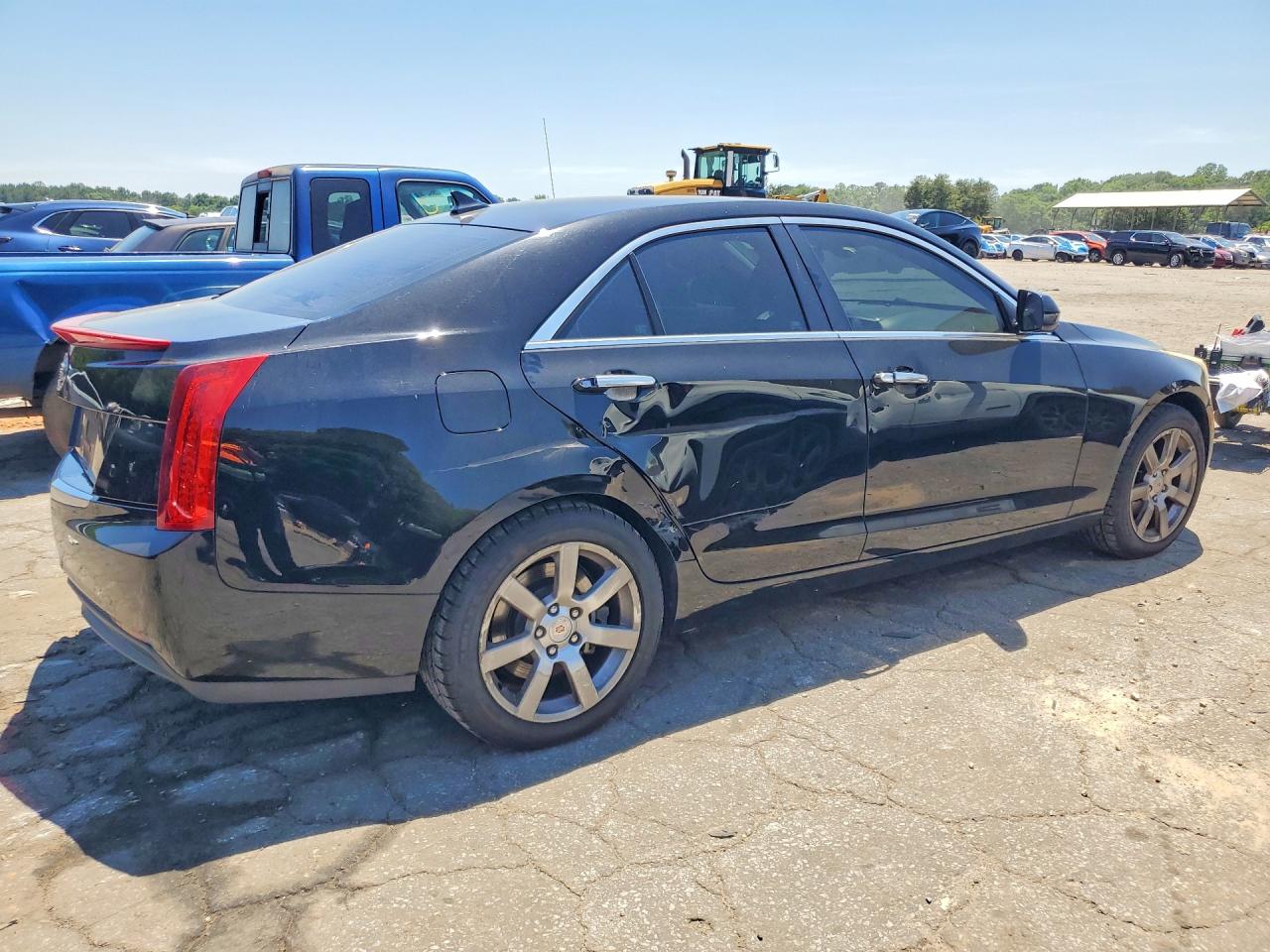 2014 Cadillac Ats Black vin: 1G6AA5RA2E0142001