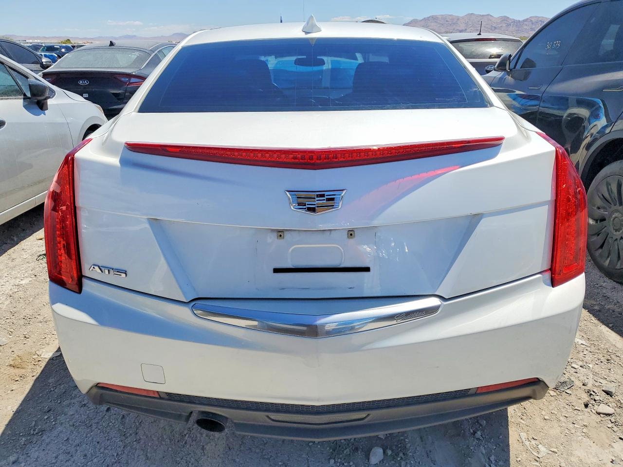 2015 Cadillac Ats White vin: 1G6AA5RA2F0114412