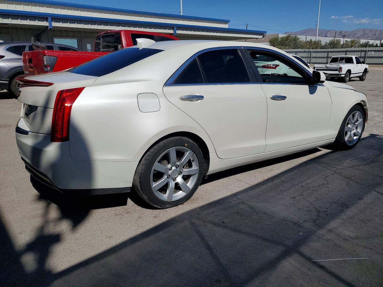 2015 Cadillac Ats White vin: 1G6AA5RA2F0114412