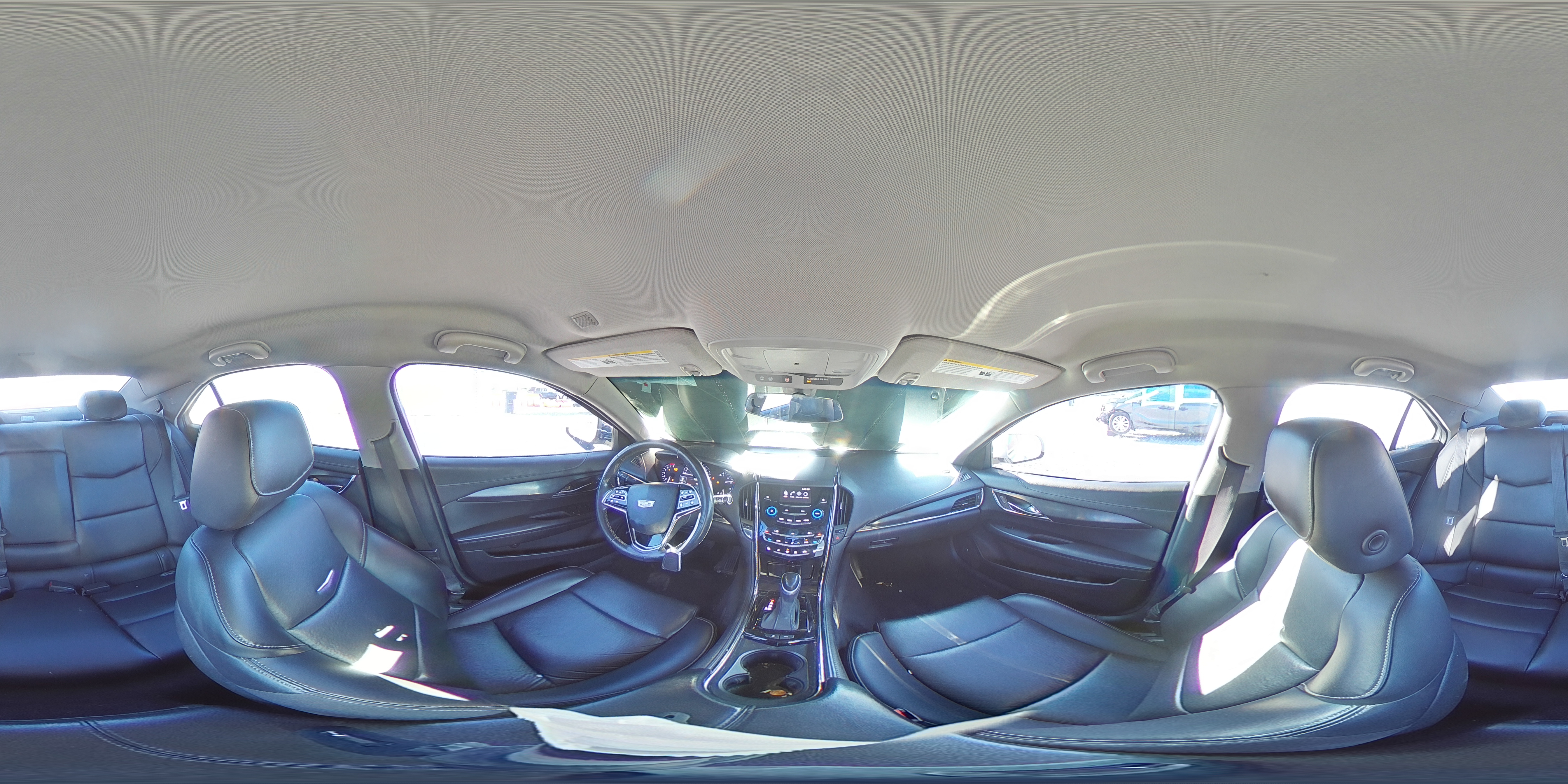 2015 Cadillac Ats White vin: 1G6AA5RA2F0114412