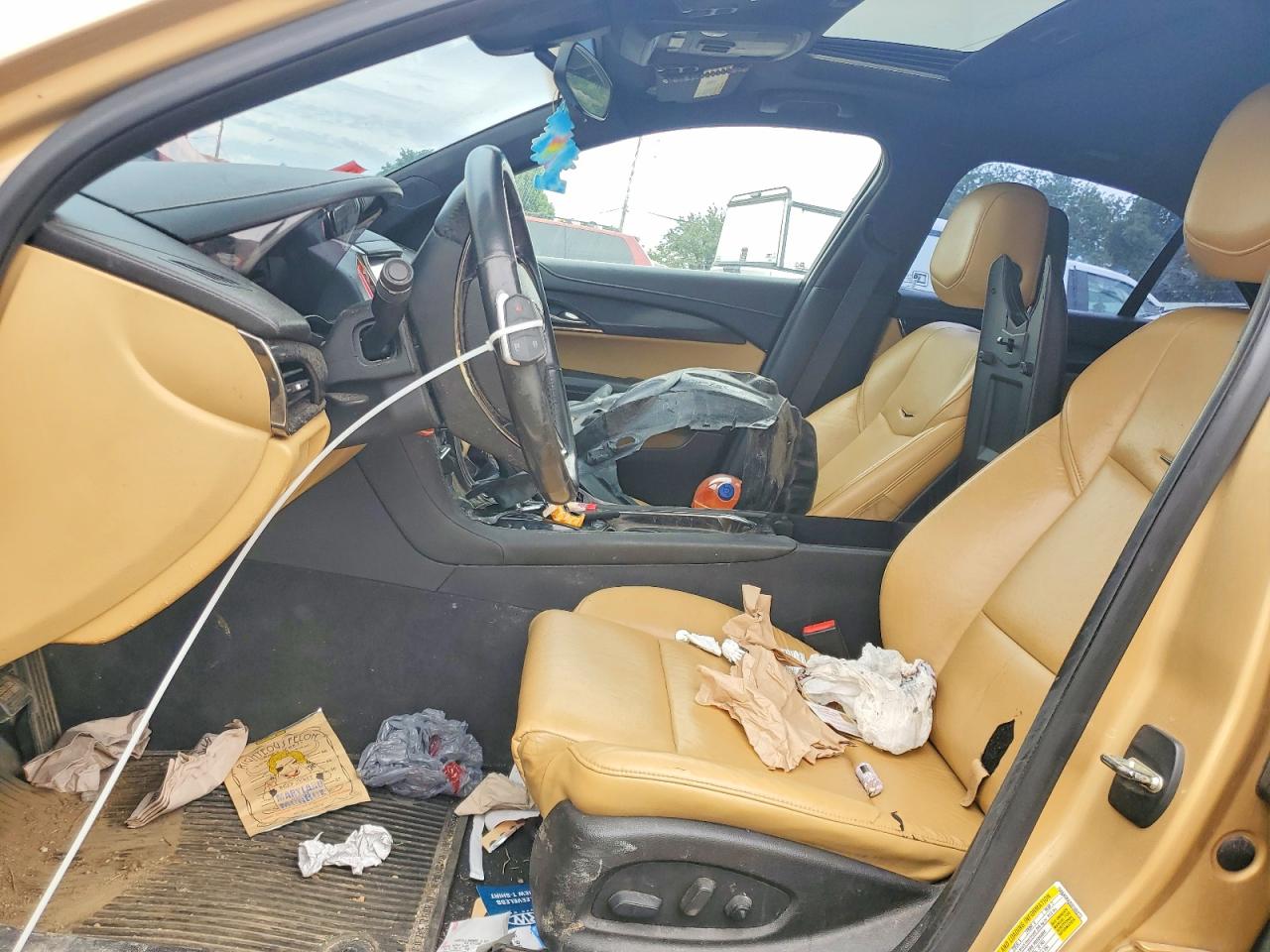 2013 Cadillac Ats Золотой vin: 1G6AA5RA3D0100273