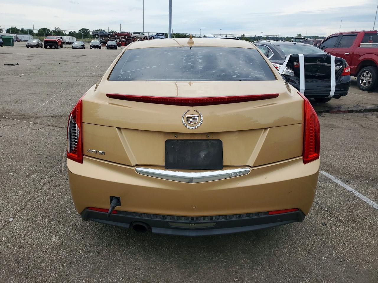 2013 Cadillac Ats Золотой vin: 1G6AA5RA3D0100273