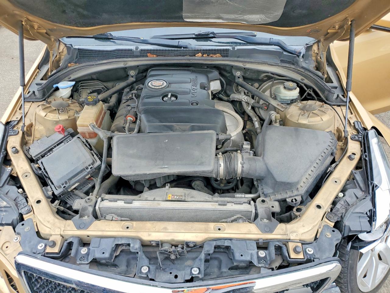 2013 Cadillac Ats Золотой vin: 1G6AA5RA3D0100273