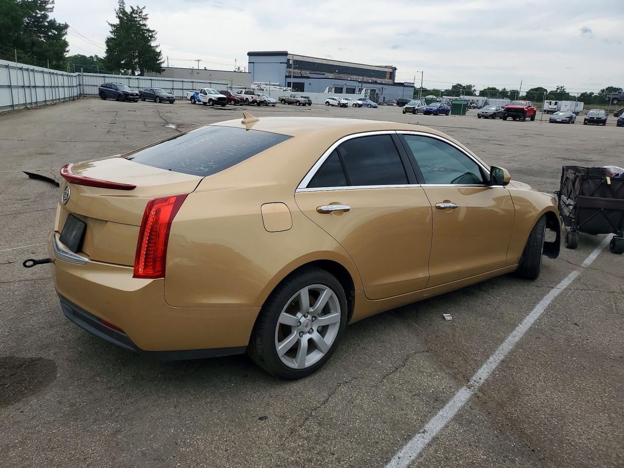 2013 Cadillac Ats Золотой vin: 1G6AA5RA3D0100273