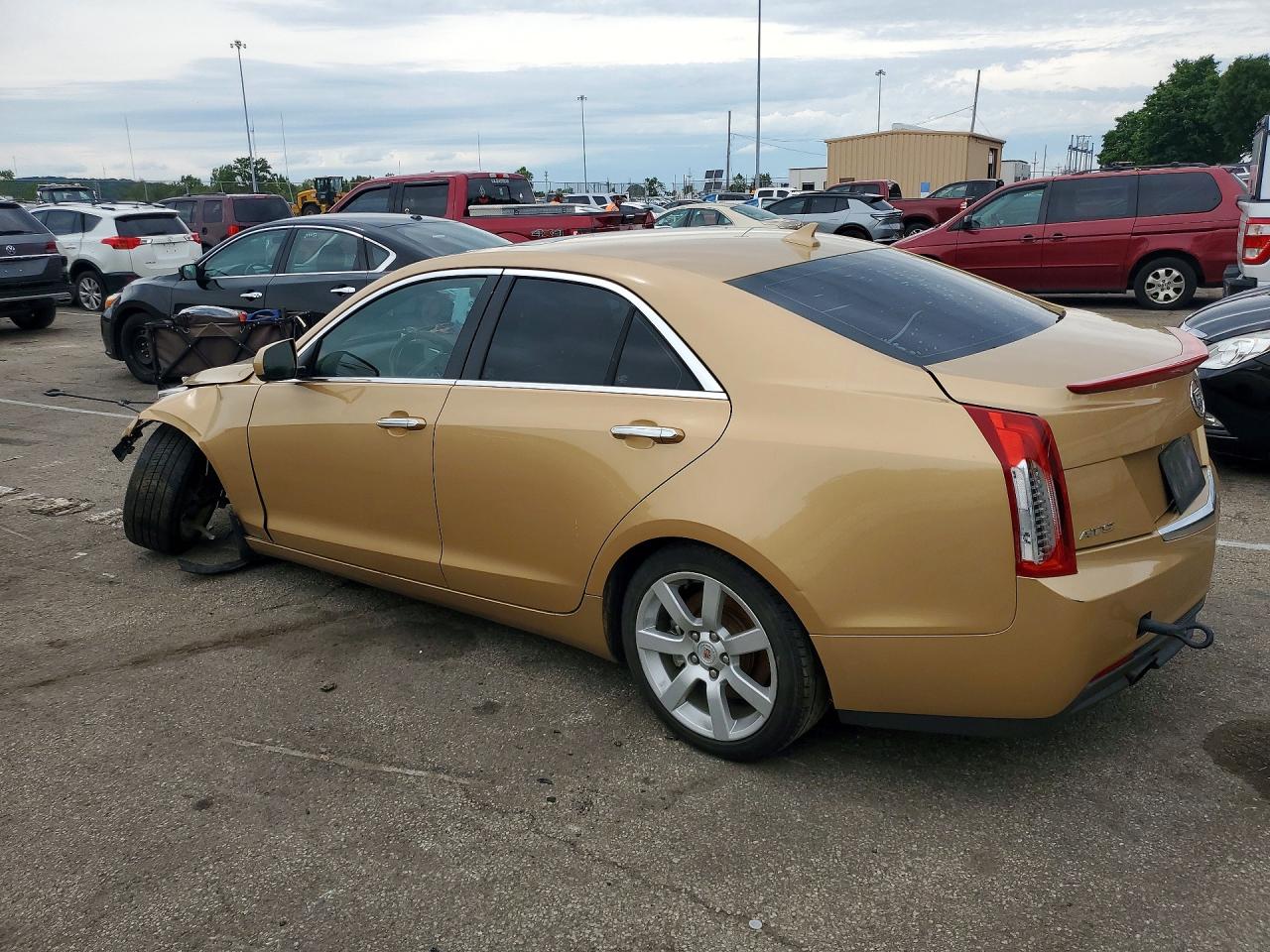 2013 Cadillac Ats Золотой vin: 1G6AA5RA3D0100273