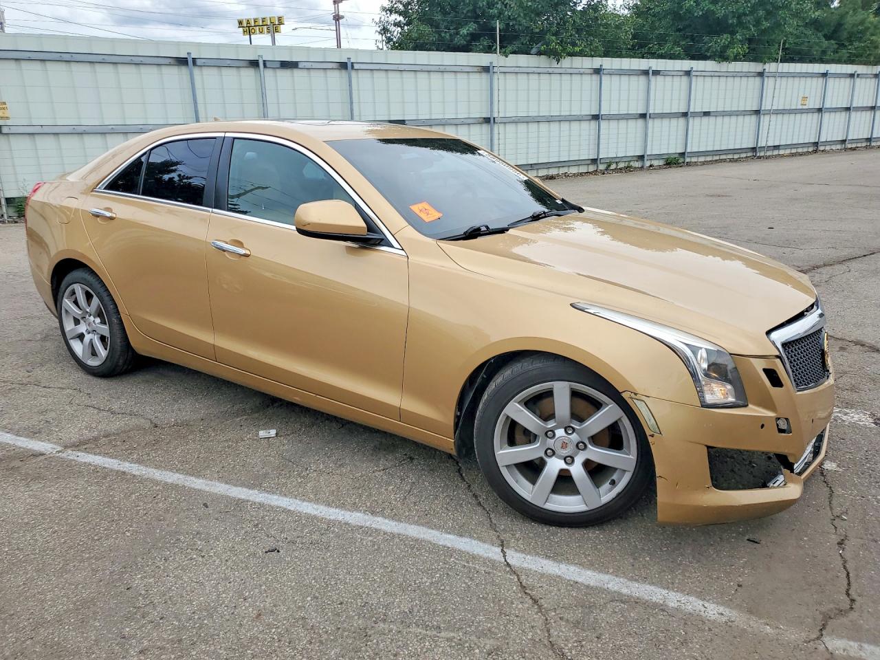 2013 Cadillac Ats Золотой vin: 1G6AA5RA3D0100273