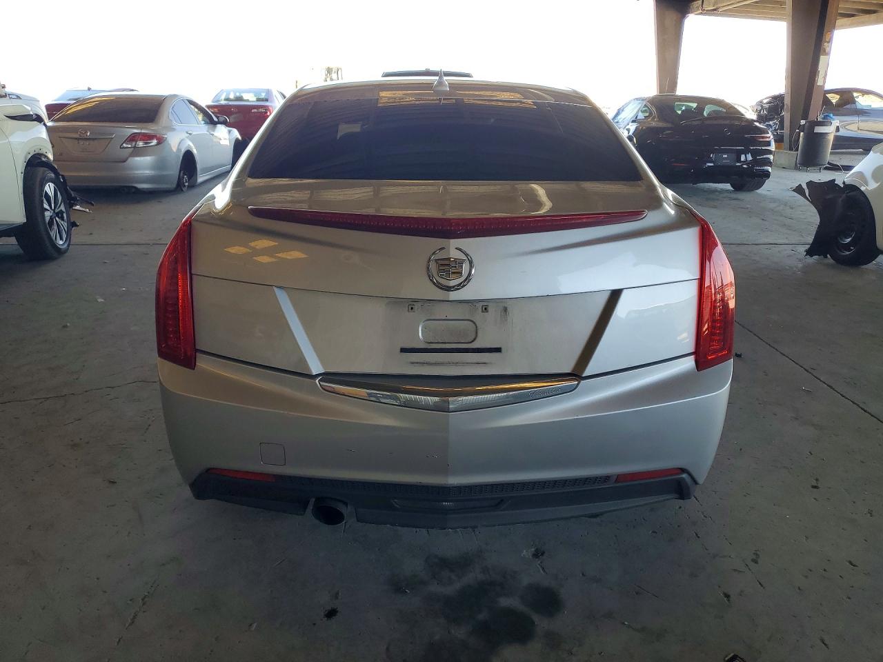 2014 Cadillac Ats Серебряный vin: 1G6AA5RA3E0100825