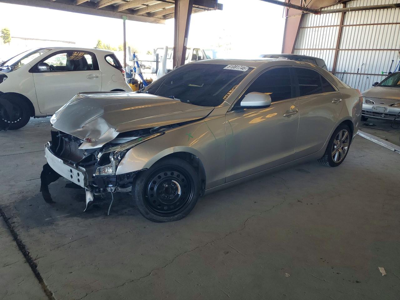 2014 Cadillac Ats Серебряный vin: 1G6AA5RA3E0100825