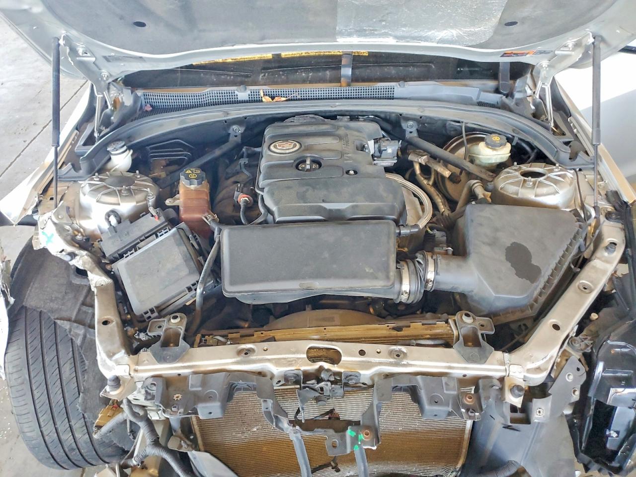 2014 Cadillac Ats Серебряный vin: 1G6AA5RA3E0100825