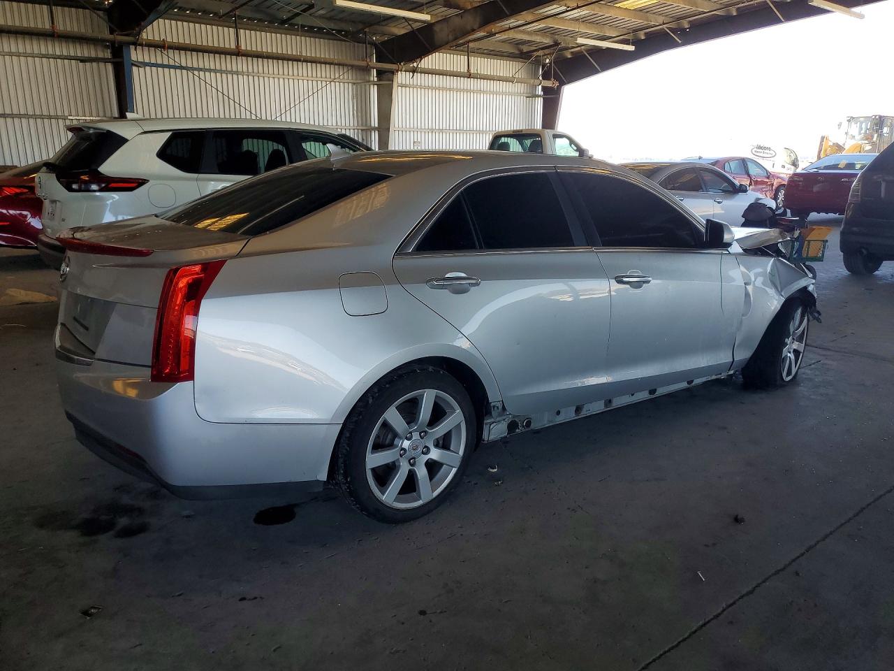 2014 Cadillac Ats Серебряный vin: 1G6AA5RA3E0100825