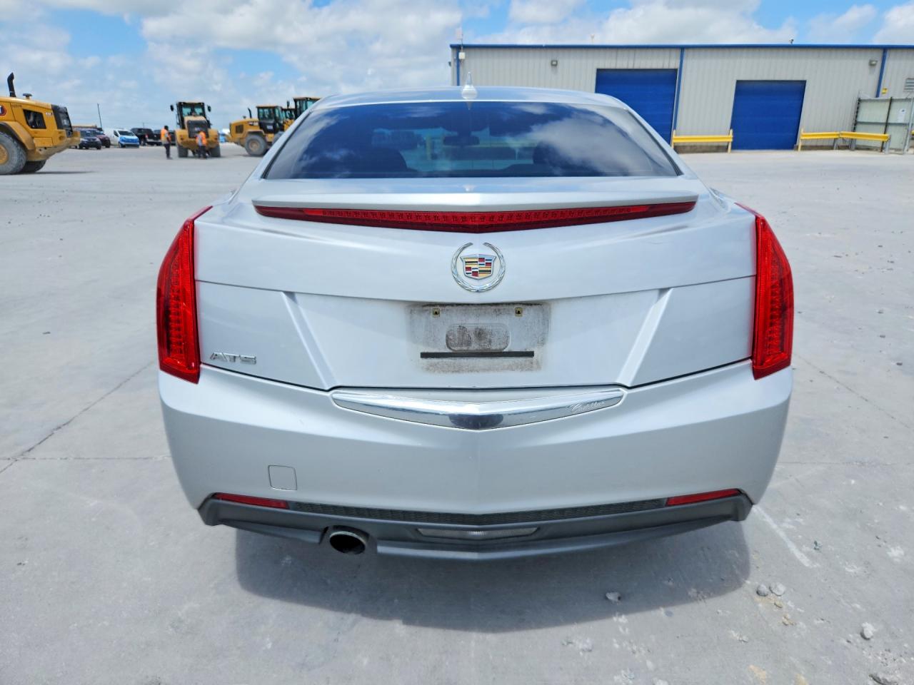 2014 Cadillac Ats Silver vin: 1G6AA5RA3E0118631