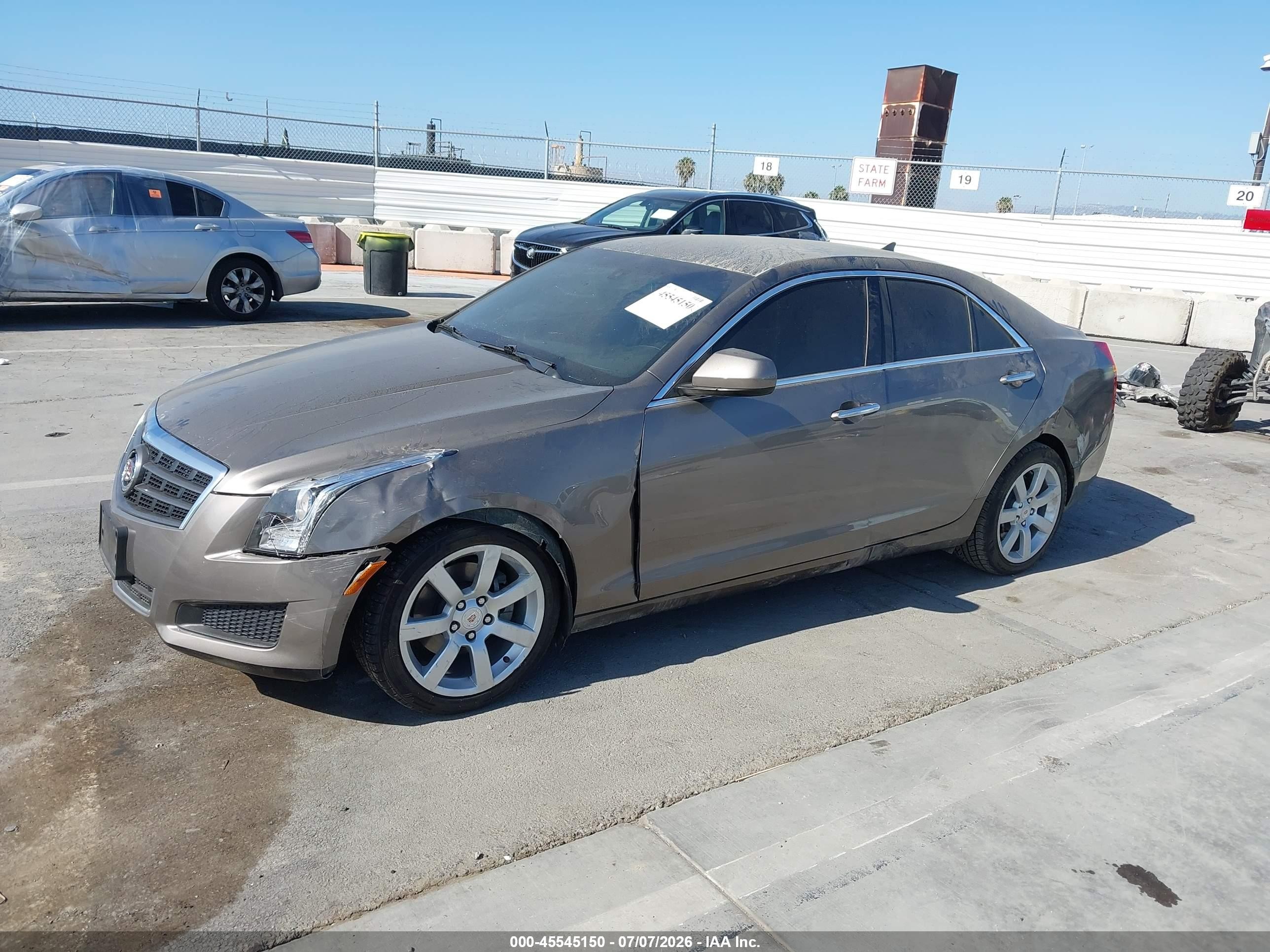 2014 Cadillac Ats Standard Brown vin: 1G6AA5RA3E0178392