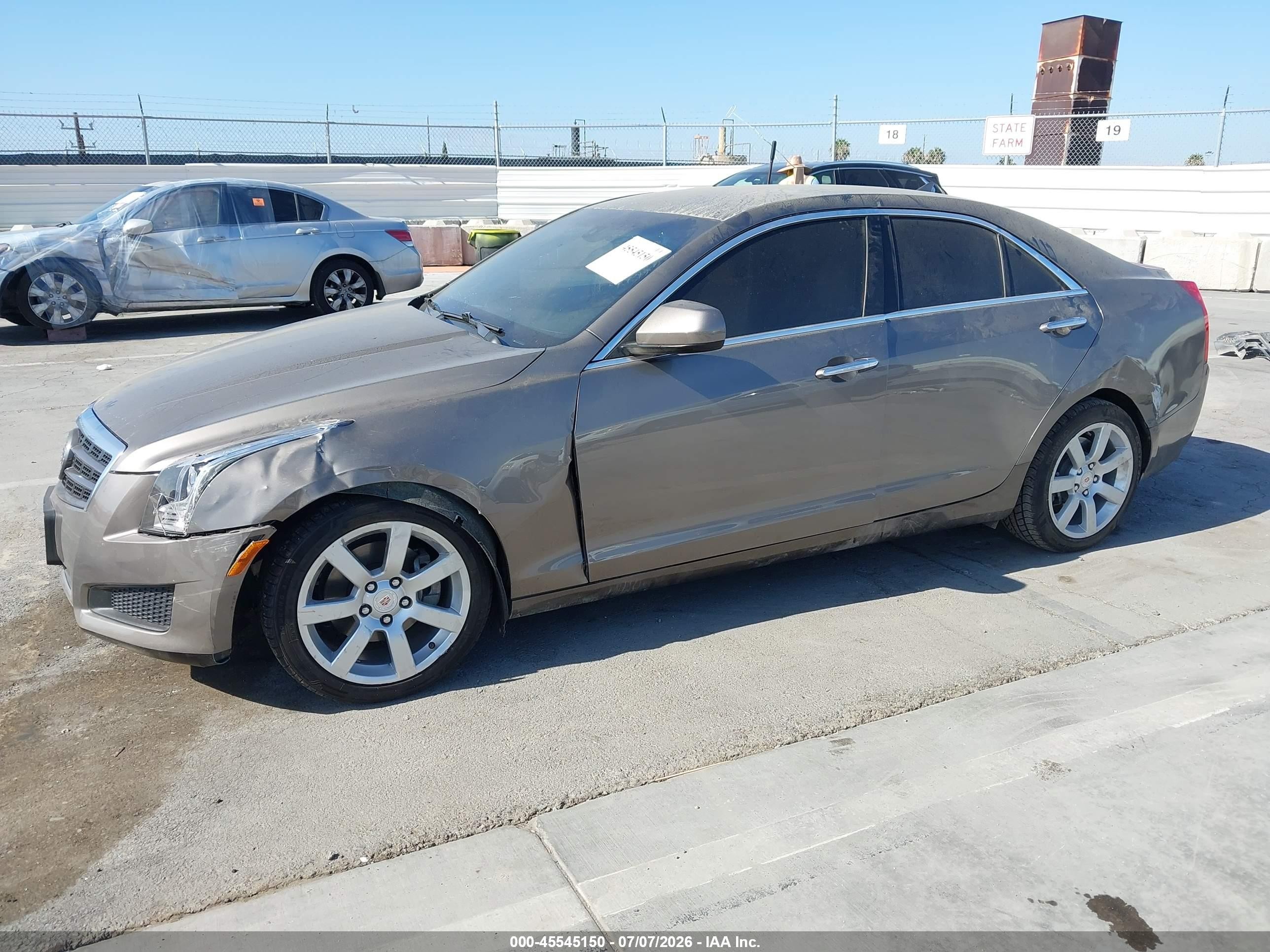 2014 Cadillac Ats Standard Brown vin: 1G6AA5RA3E0178392