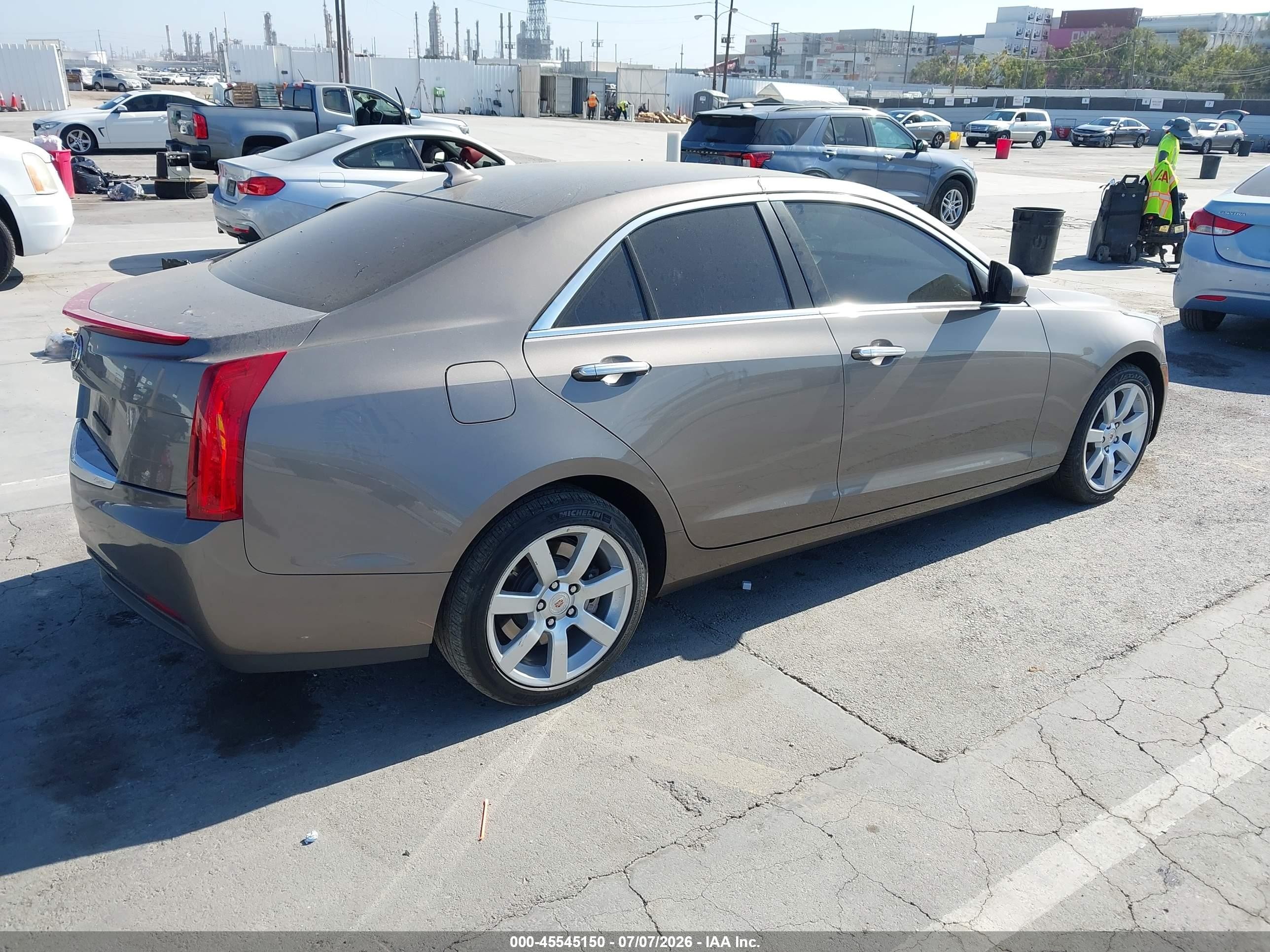 2014 Cadillac Ats Standard Brown vin: 1G6AA5RA3E0178392