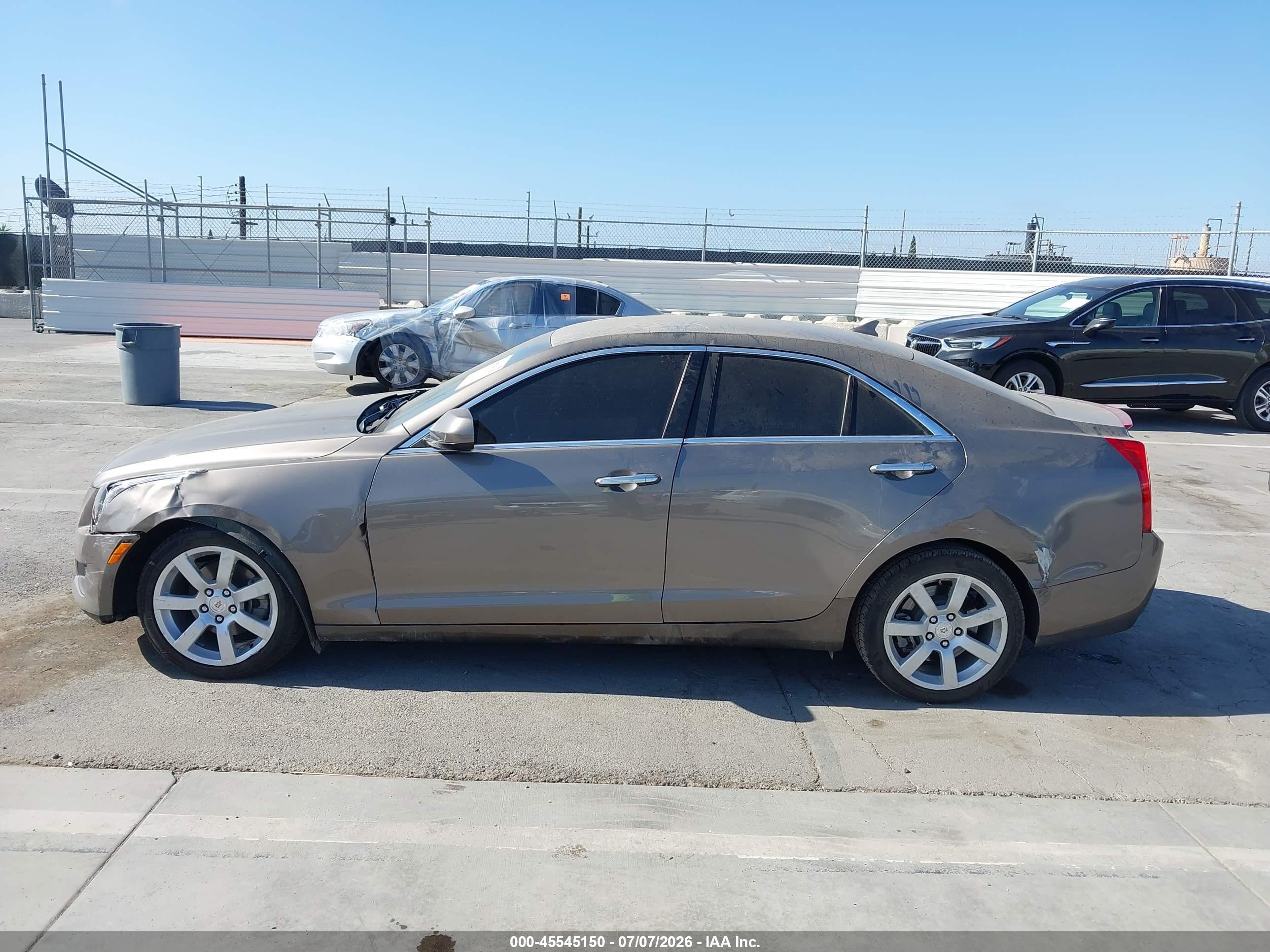 2014 Cadillac Ats Standard Brown vin: 1G6AA5RA3E0178392