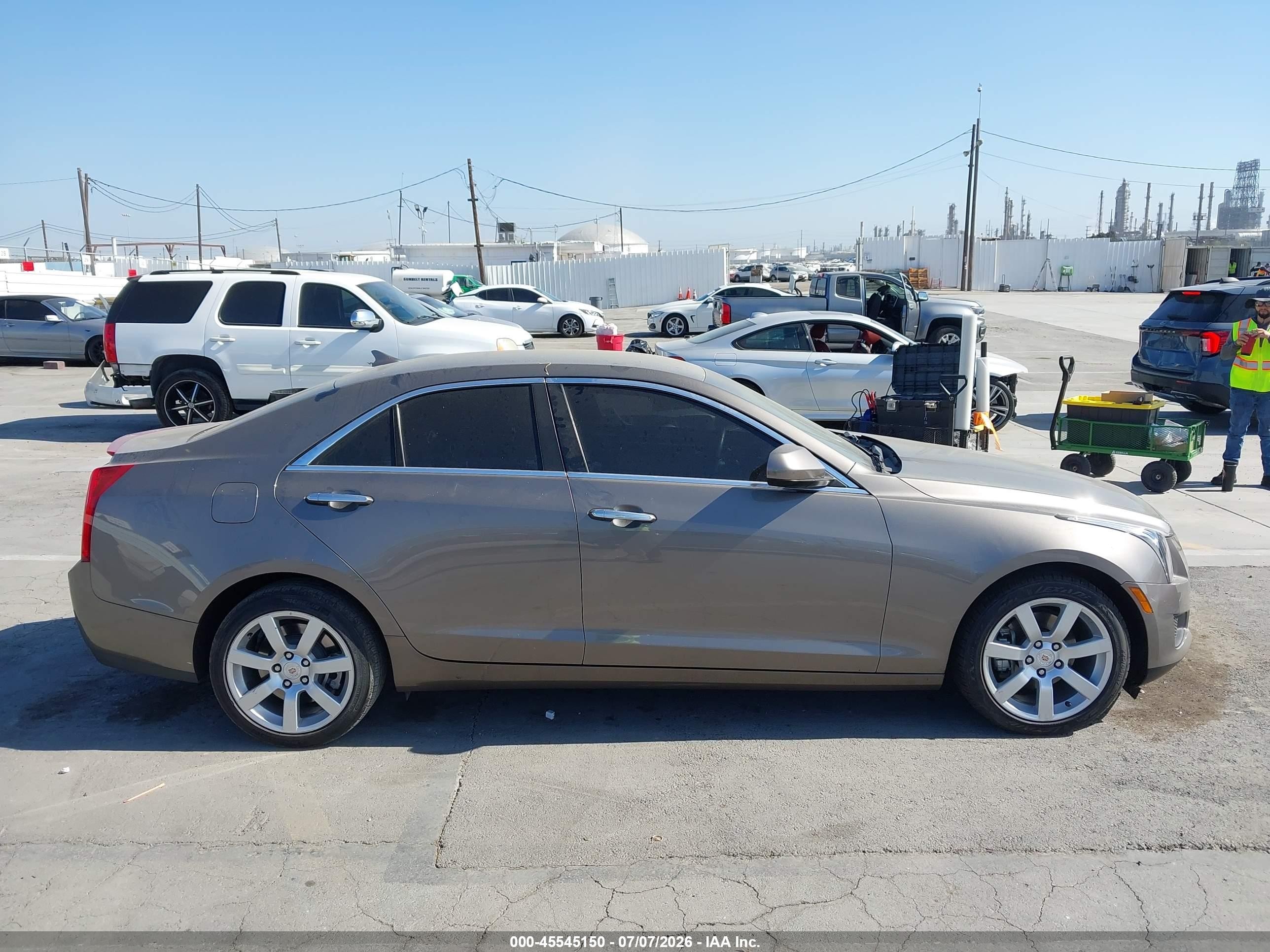 2014 Cadillac Ats Standard Brown vin: 1G6AA5RA3E0178392