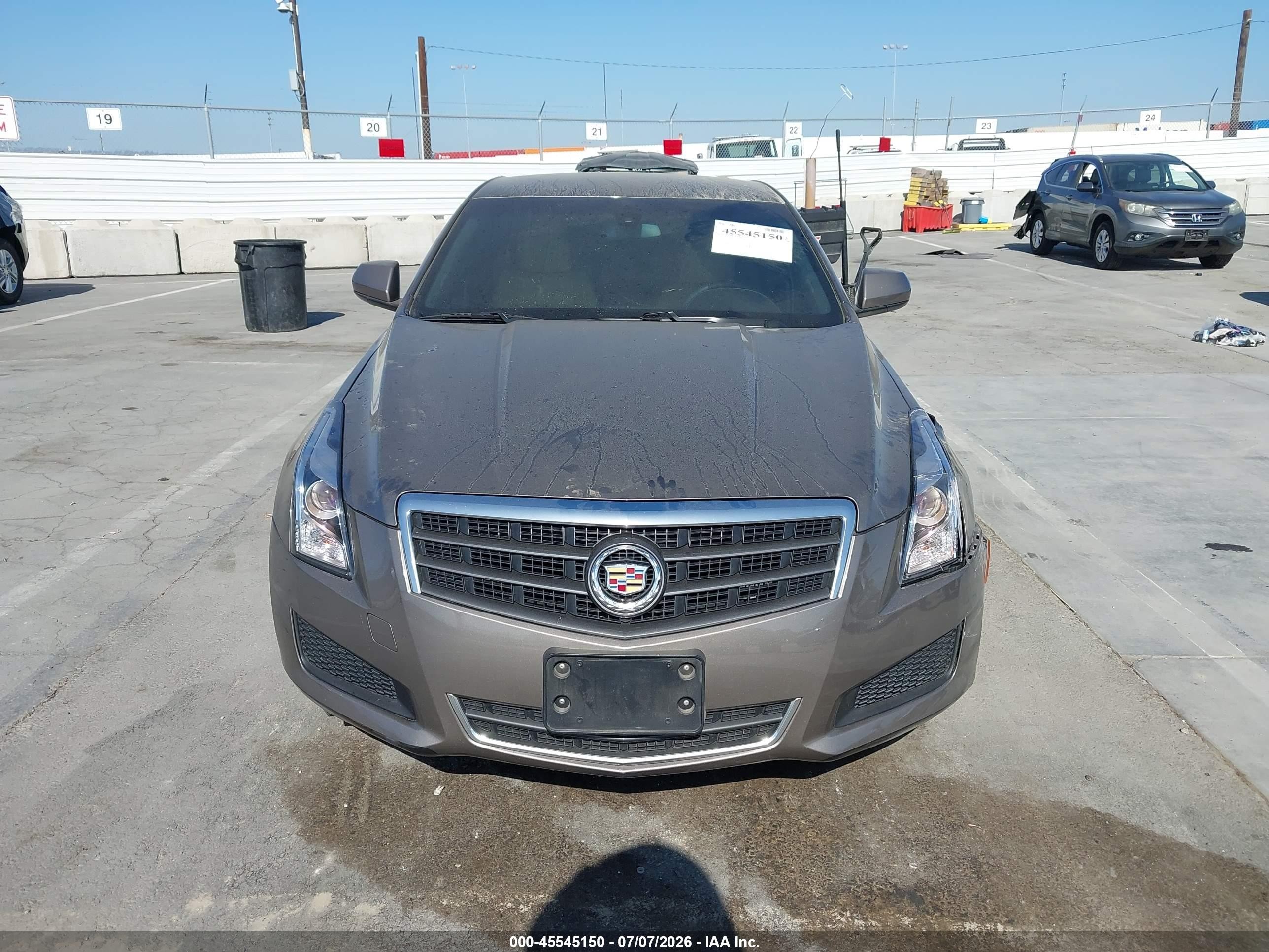 2014 Cadillac Ats Standard Brown vin: 1G6AA5RA3E0178392