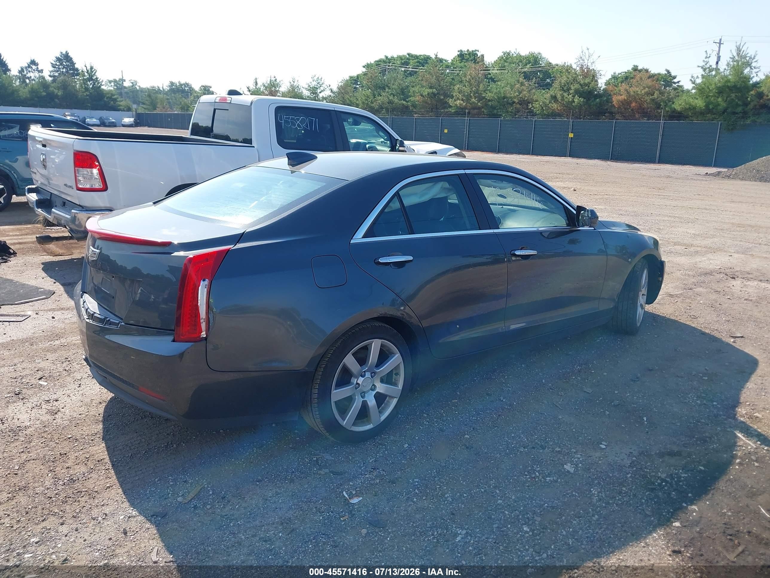 2015 Cadillac Ats Standard Gray vin: 1G6AA5RA3F0120364