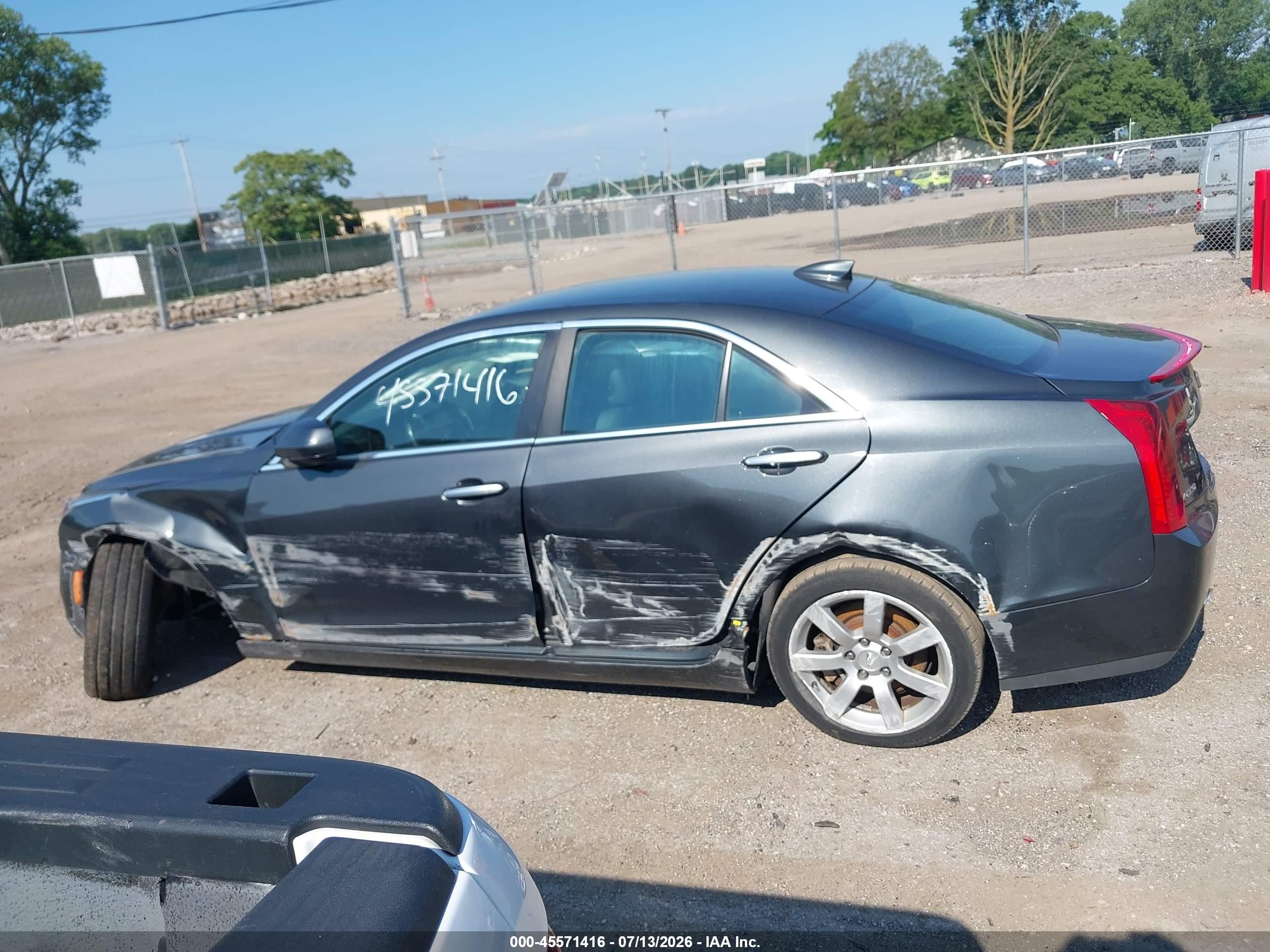 2015 Cadillac Ats Standard Gray vin: 1G6AA5RA3F0120364