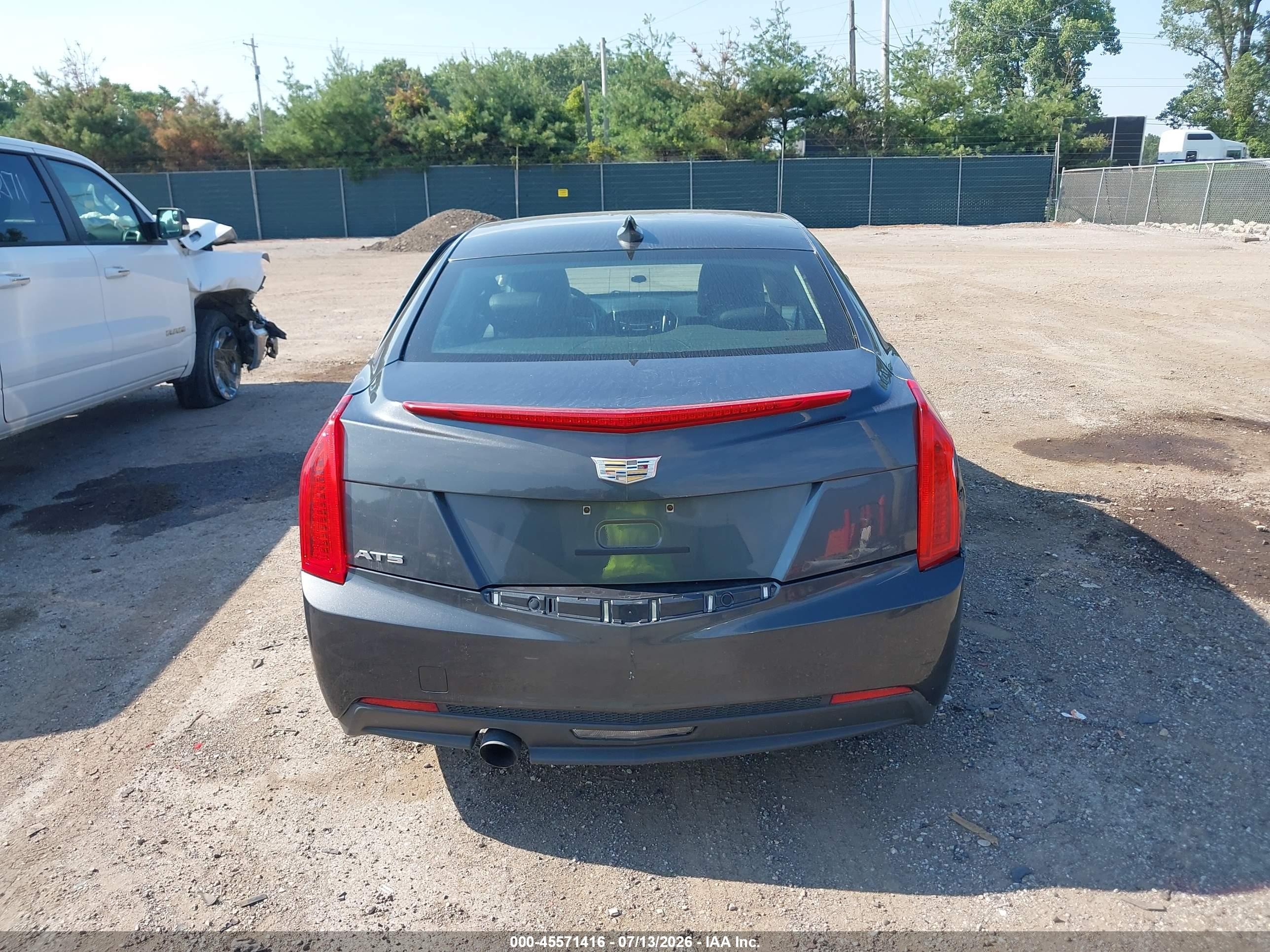2015 Cadillac Ats Standard Gray vin: 1G6AA5RA3F0120364