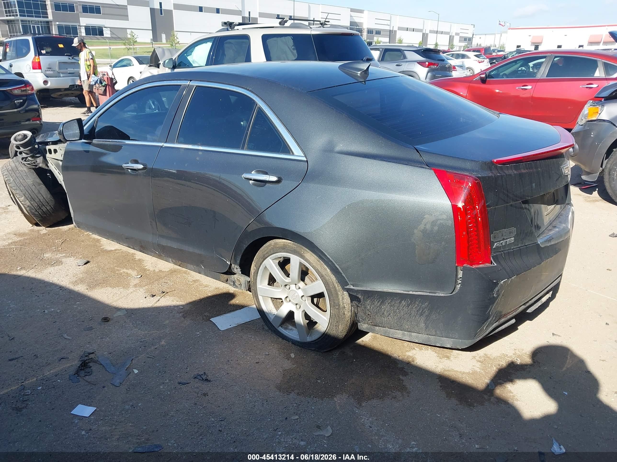 2015 Cadillac Ats Standard Blue vin: 1G6AA5RA3F0143997
