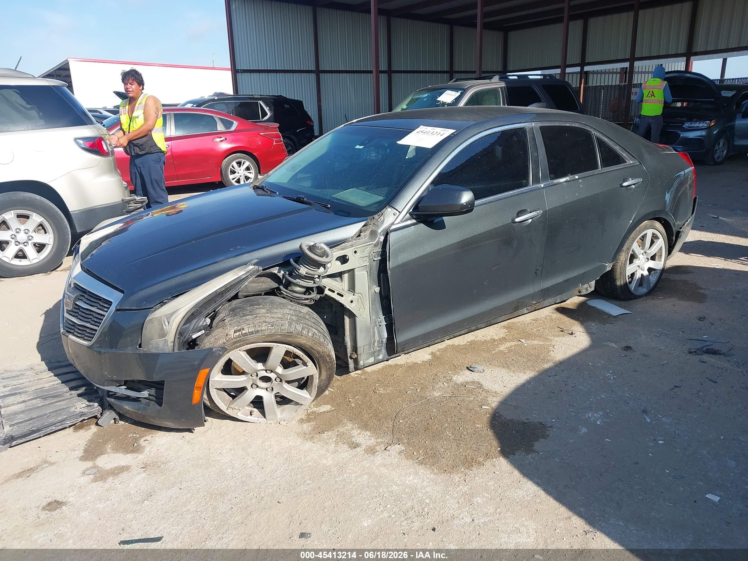 2015 Cadillac Ats Standard Blue vin: 1G6AA5RA3F0143997