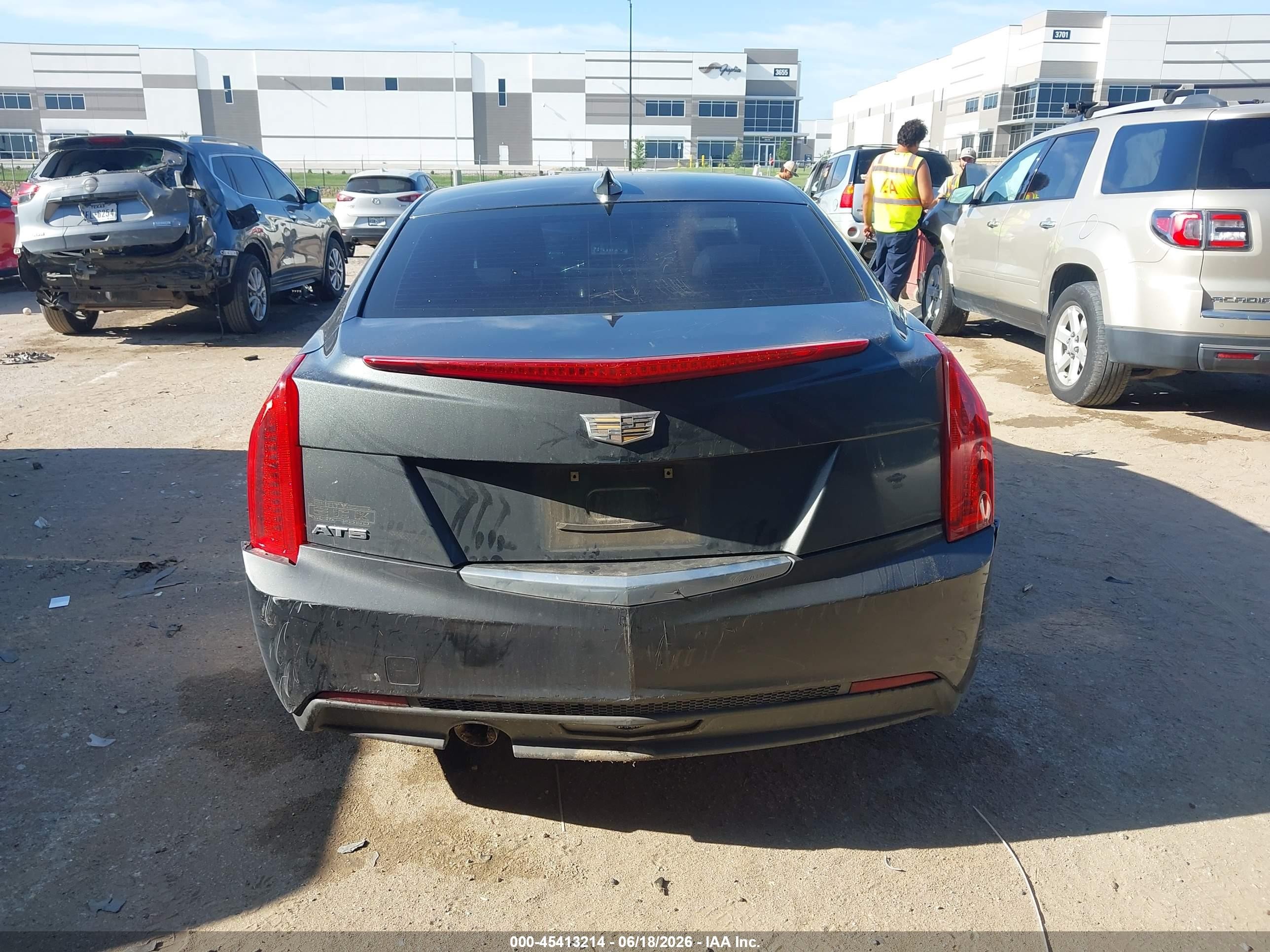 2015 Cadillac Ats Standard Blue vin: 1G6AA5RA3F0143997
