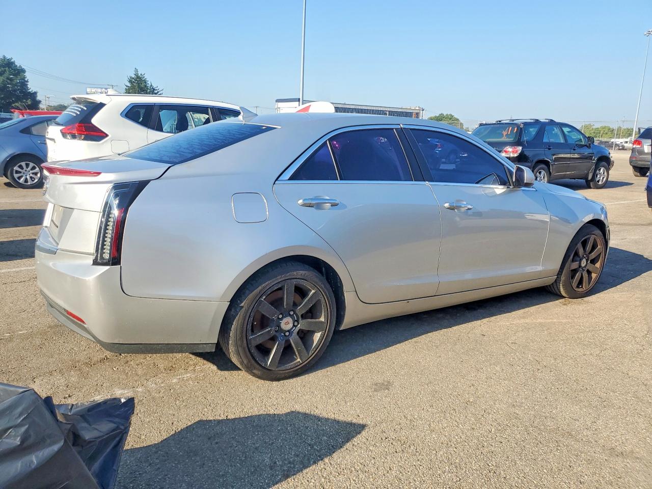 2013 Cadillac Ats Silver vin: 1G6AA5RA4D0121522
