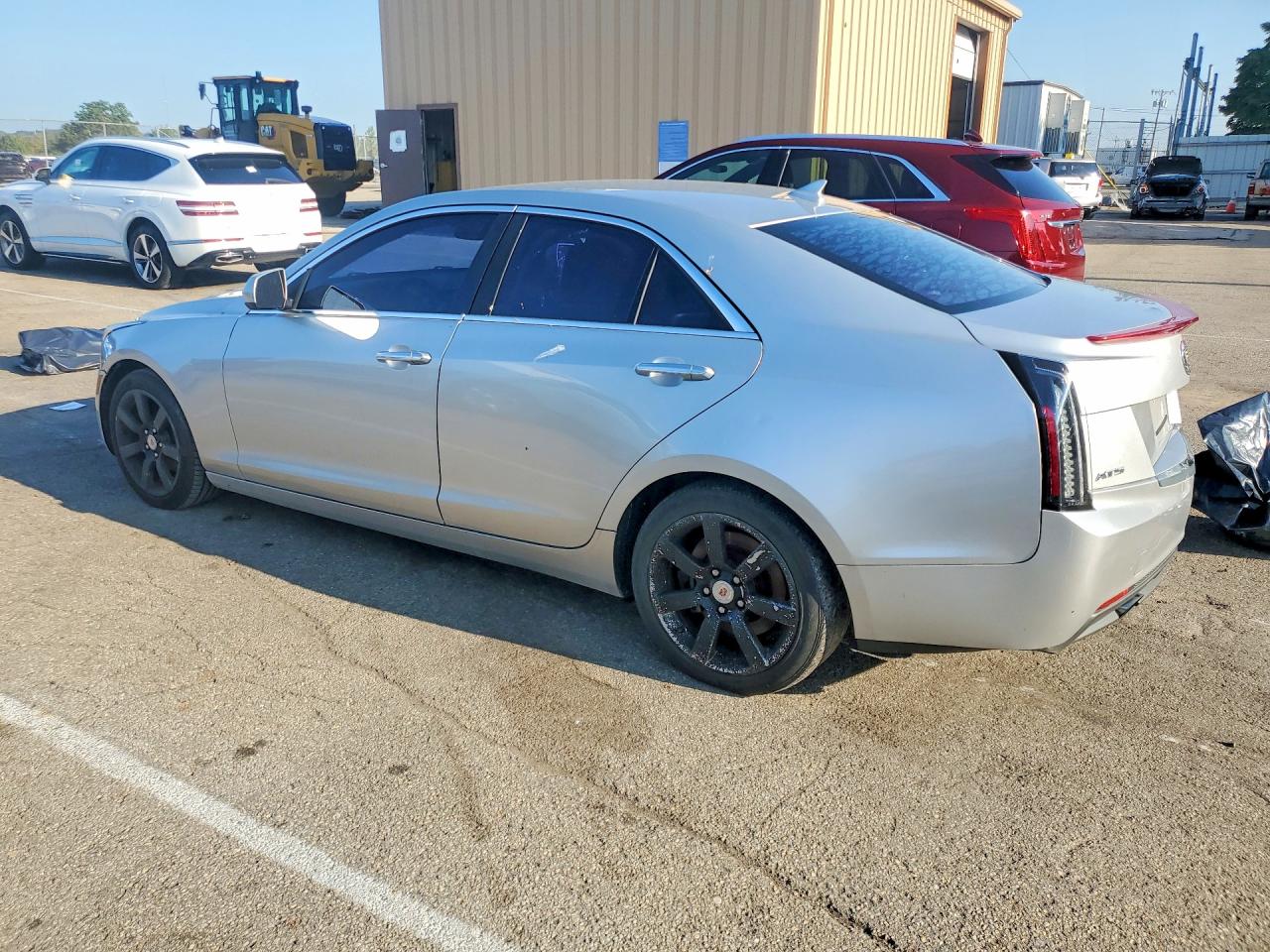 2013 Cadillac Ats Silver vin: 1G6AA5RA4D0121522