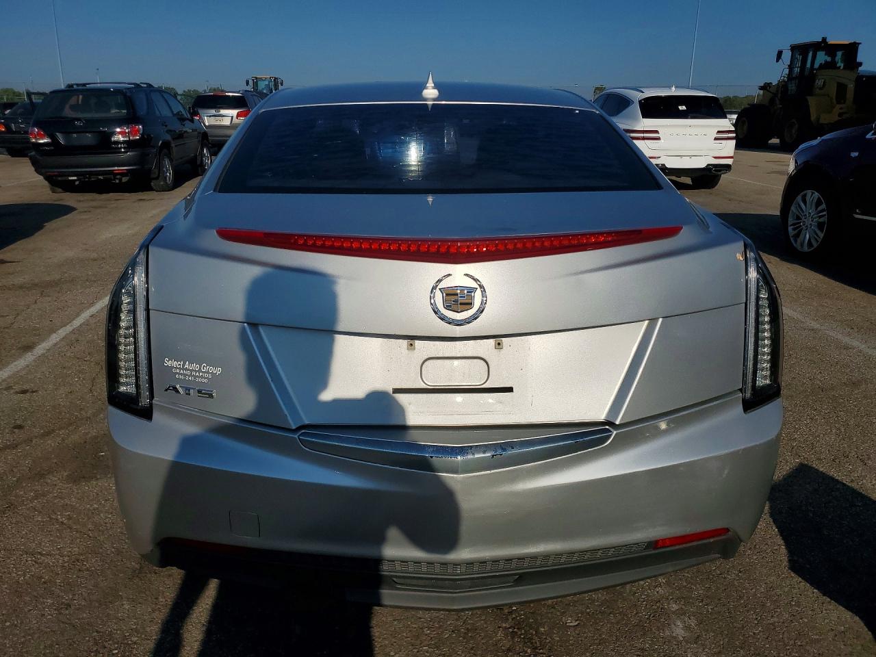 2013 Cadillac Ats Silver vin: 1G6AA5RA4D0121522