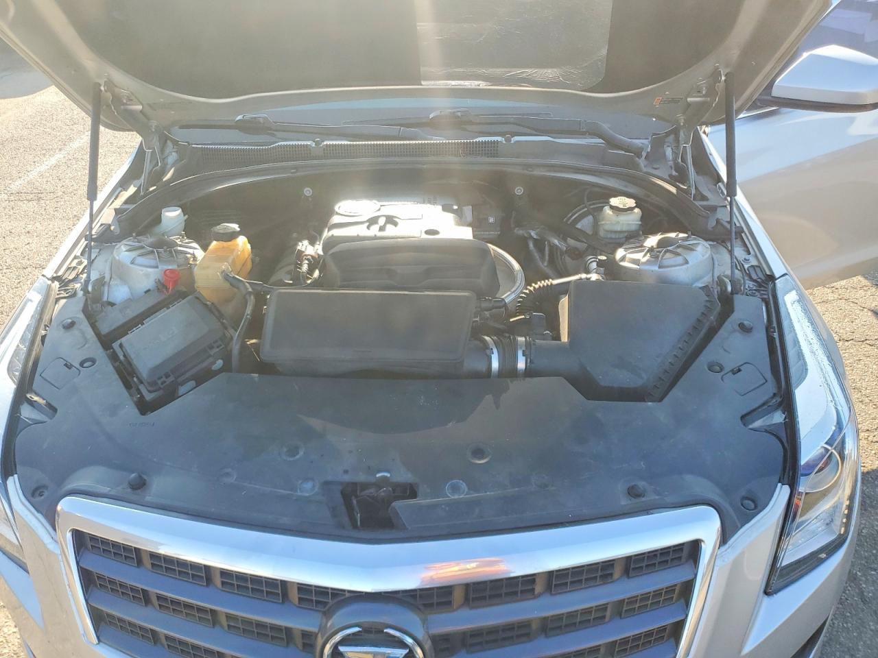 2013 Cadillac Ats Silver vin: 1G6AA5RA4D0121522