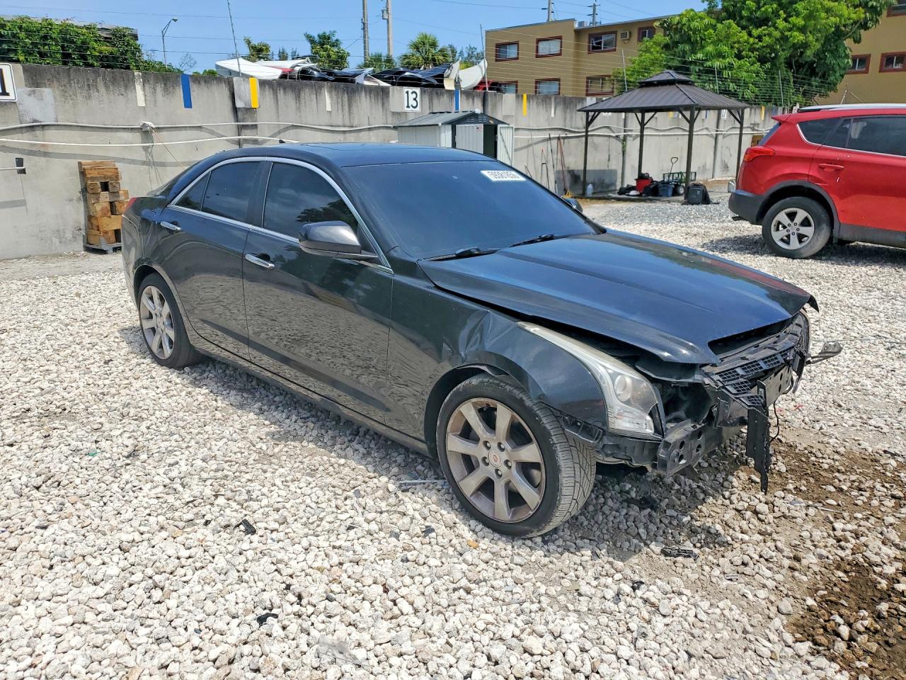 2013 Cadillac Ats Black vin: 1G6AA5RA4D0145755