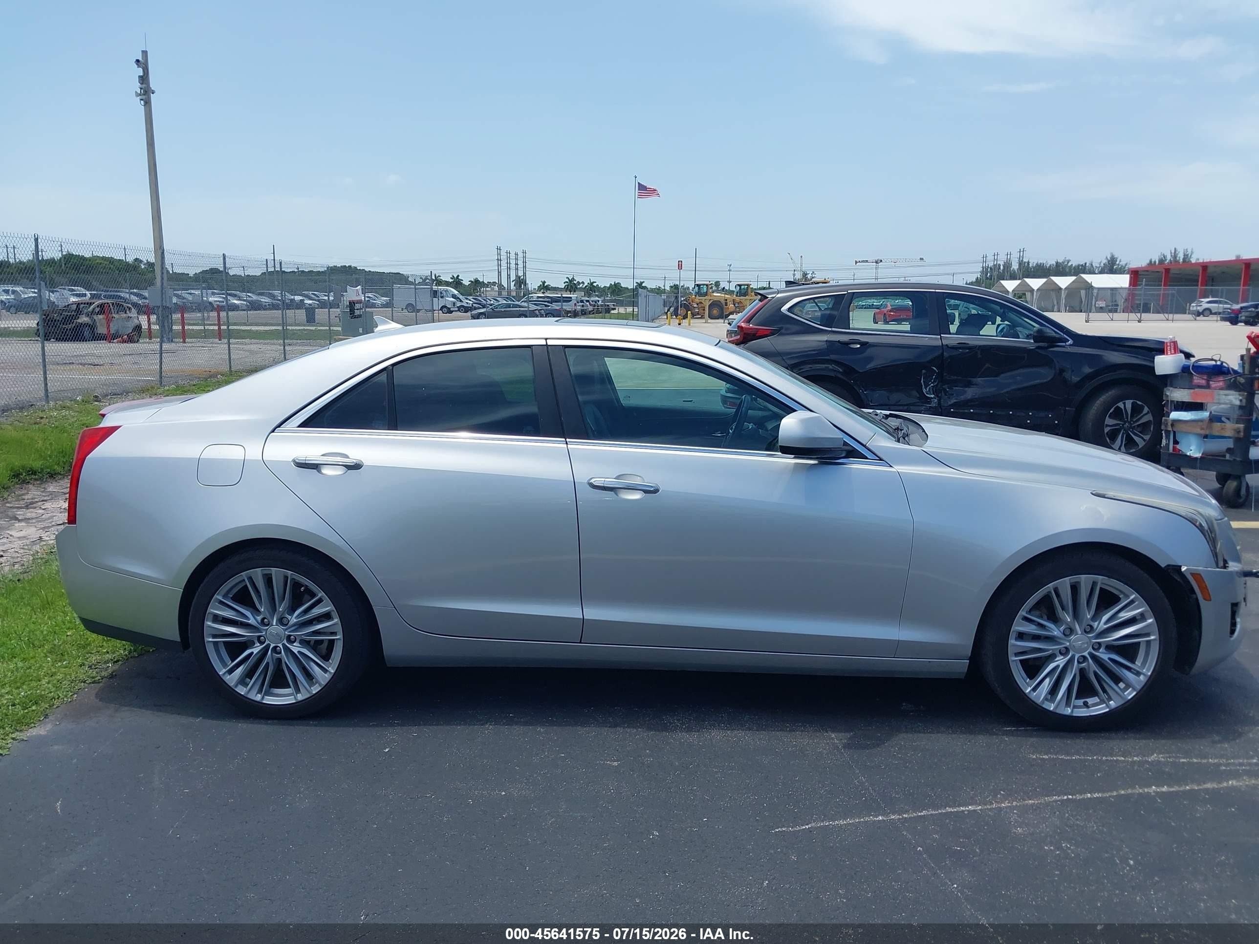 2014 Cadillac Ats Standard Серебряный vin: 1G6AA5RA4E0103796