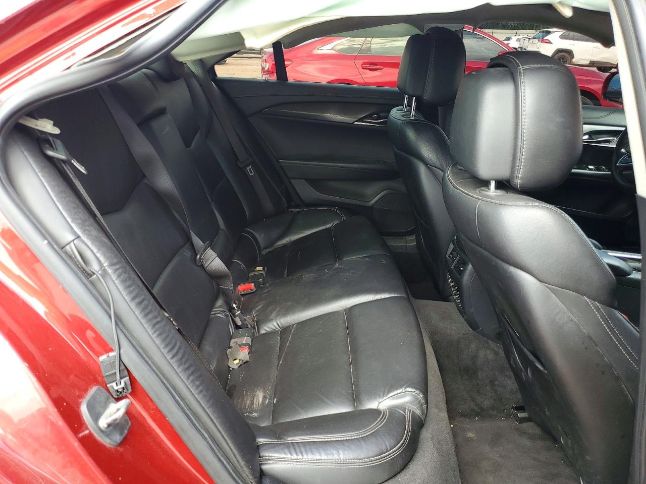 2014 Cadillac Ats Red vin: 1G6AA5RA4E0105998