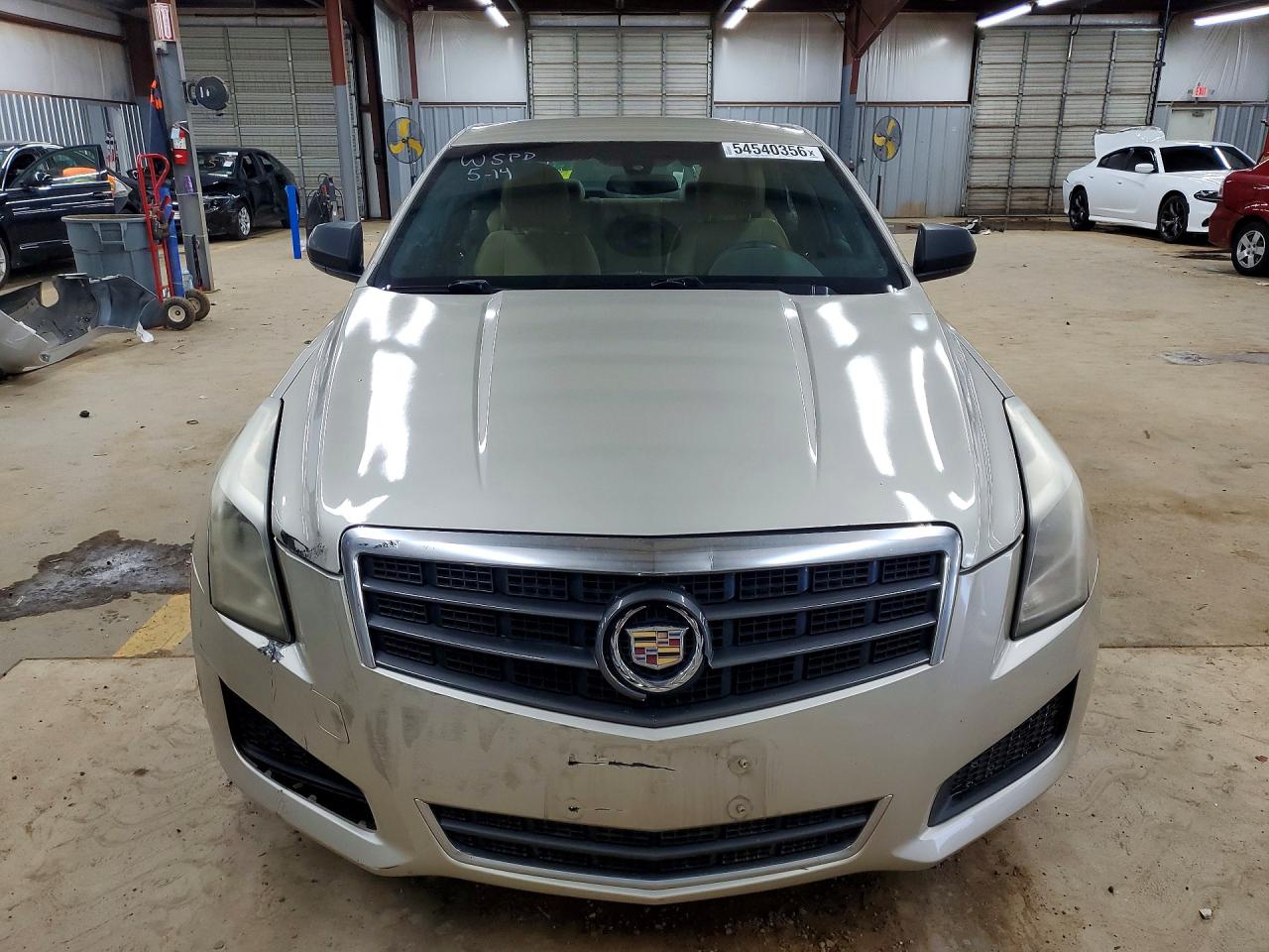 2014 Cadillac Ats Beige vin: 1G6AA5RA4E0107587