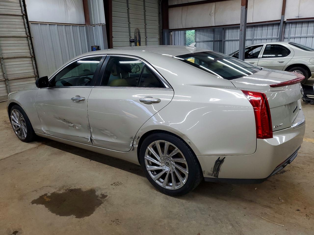 2014 Cadillac Ats Beige vin: 1G6AA5RA4E0107587