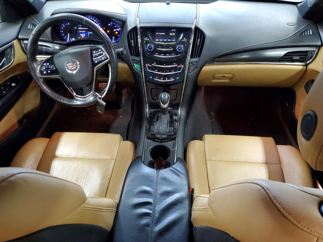 2014 Cadillac Ats Beige vin: 1G6AA5RA4E0107587