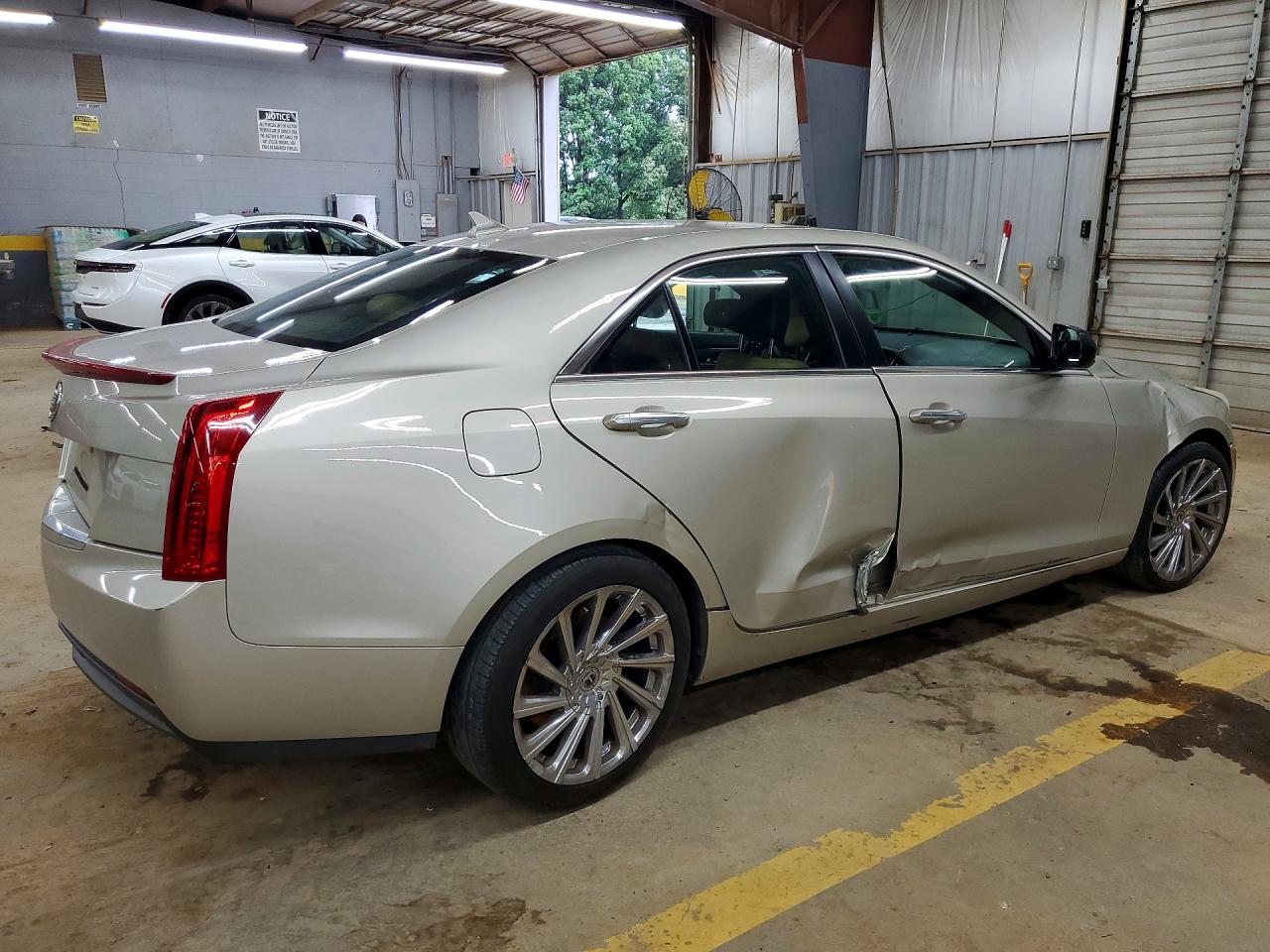2014 Cadillac Ats Beige vin: 1G6AA5RA4E0107587